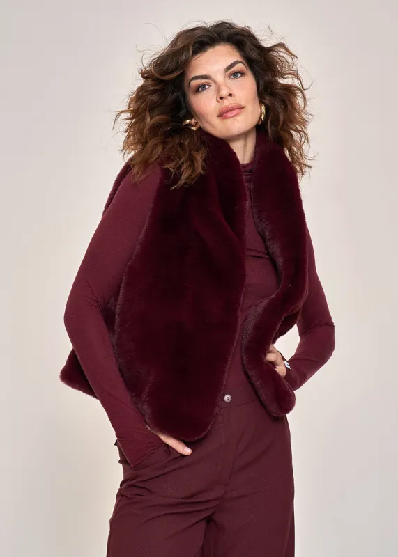 Zanesse Gilet Rood sold by Simple