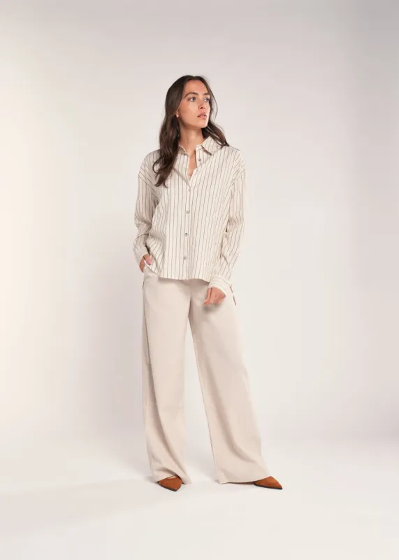 Bella Blouse Beige made by Simple