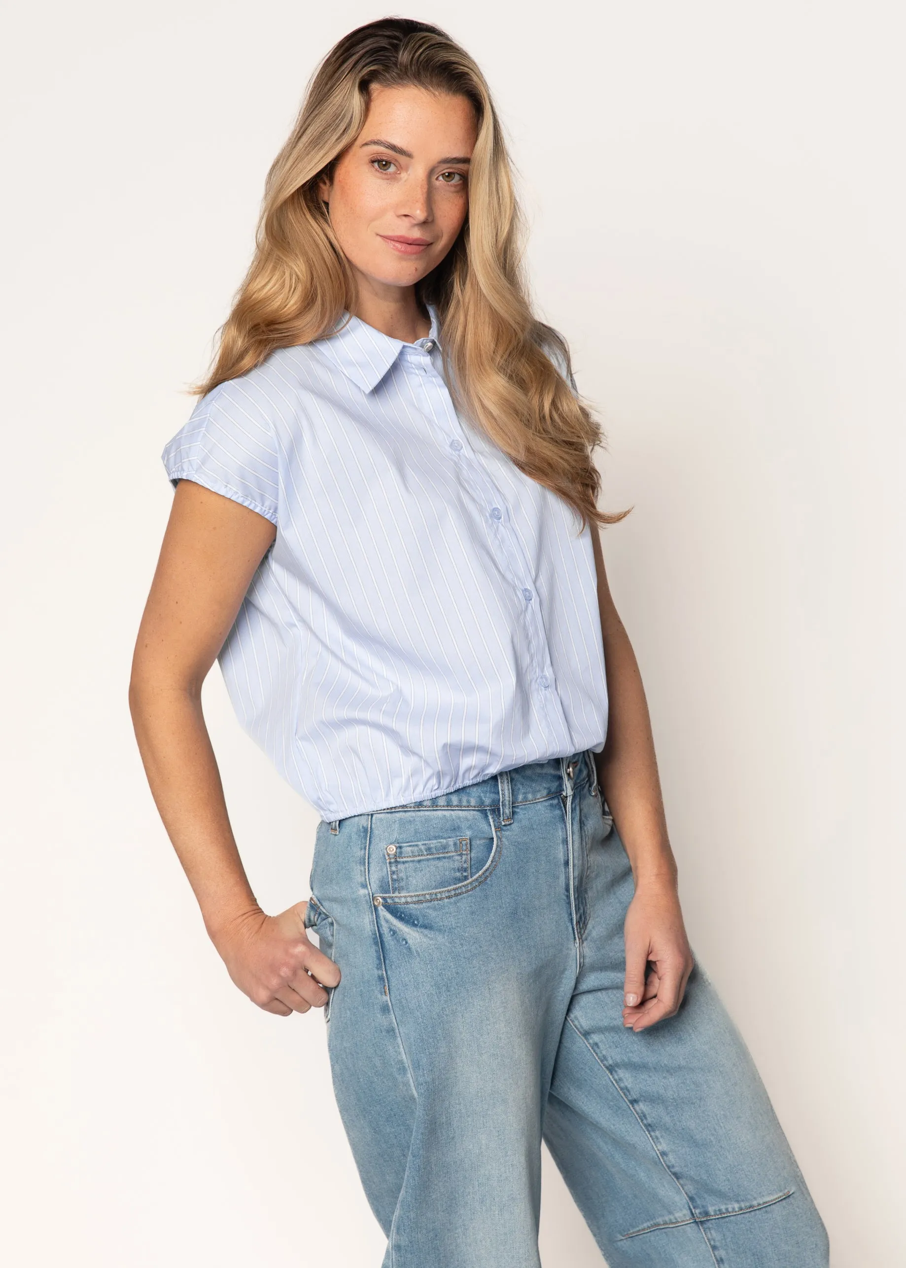 Bo Blouse Ice Blue sold by Simple product image thumbnail 2