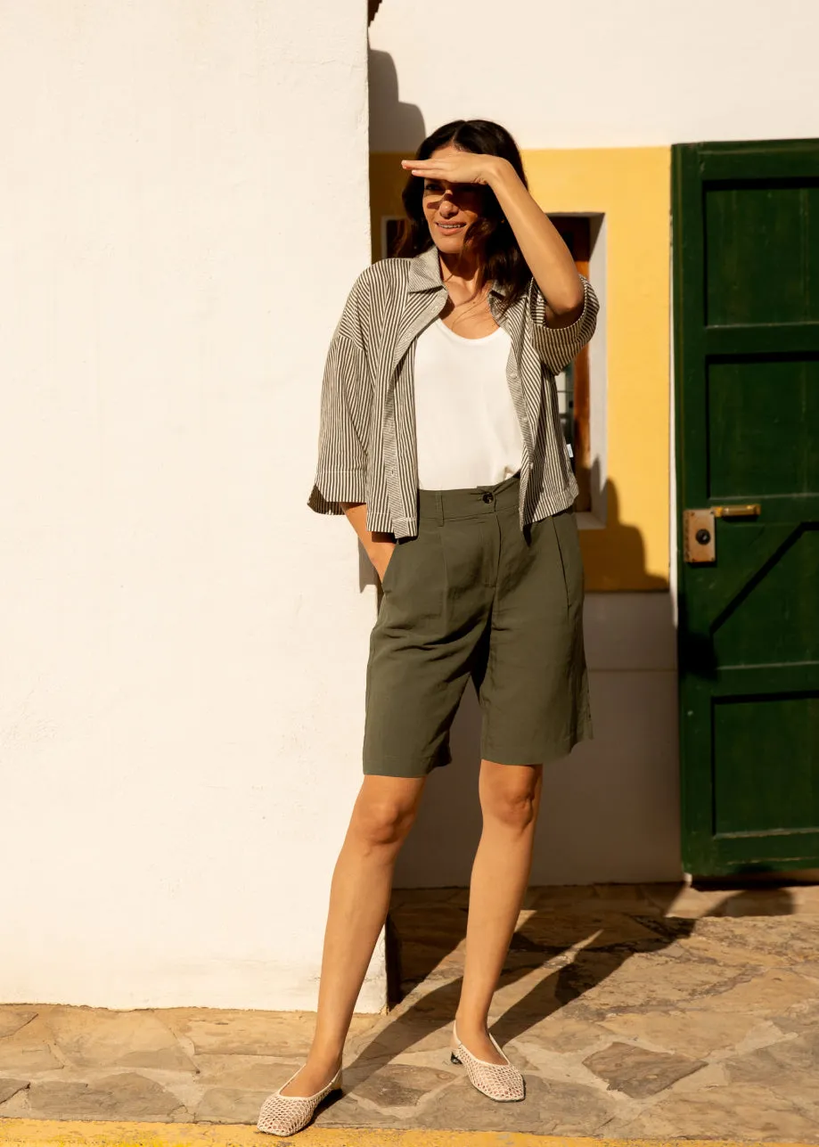 Salita Blouse Egret Olivine sold by Simple product image thumbnail 3