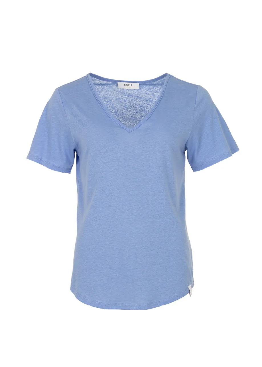 Colima Top Cornflower Blue sold by Simple product image thumbnail 3