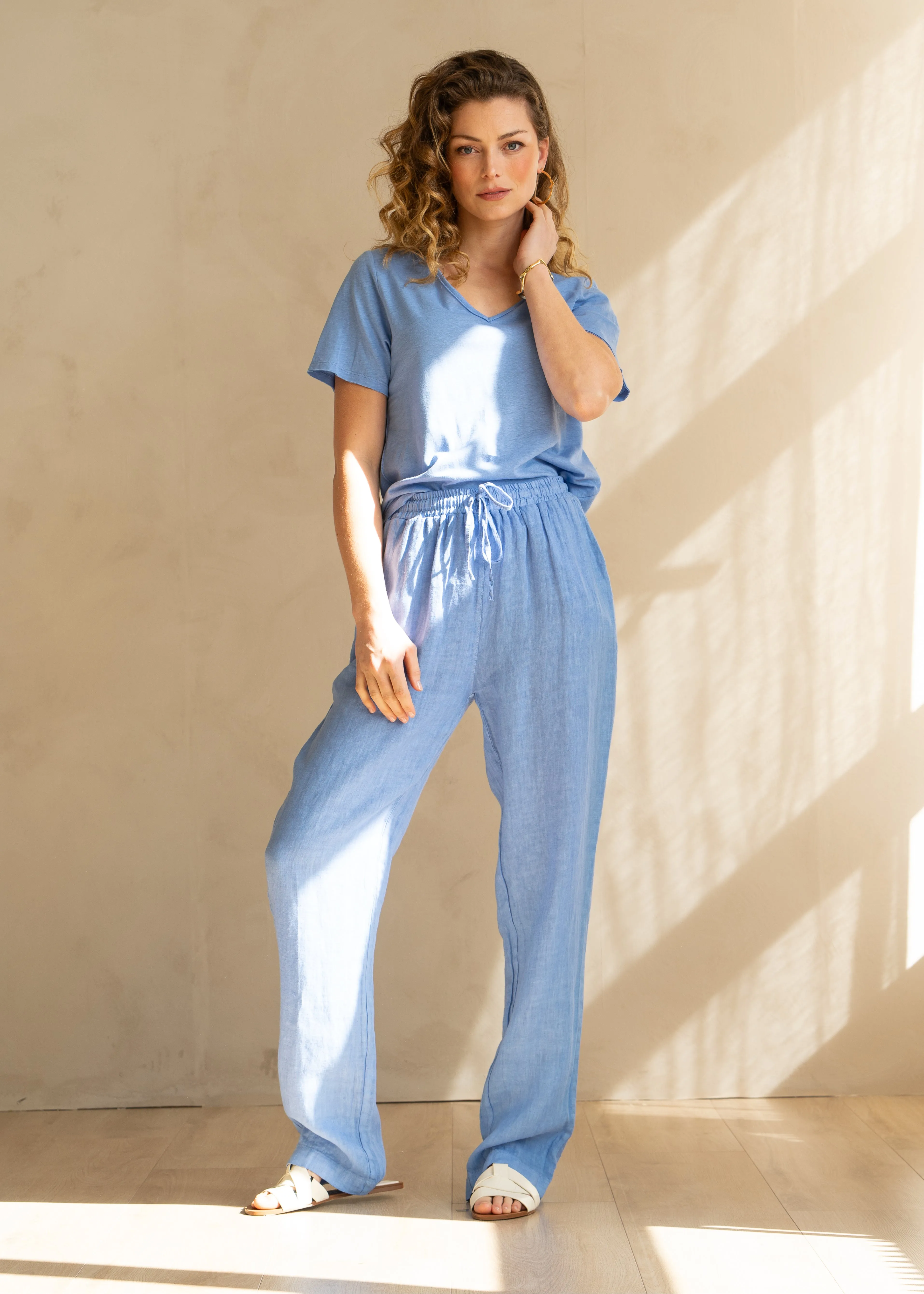 Colima Top Cornflower Blue sold by Simple product image thumbnail 2