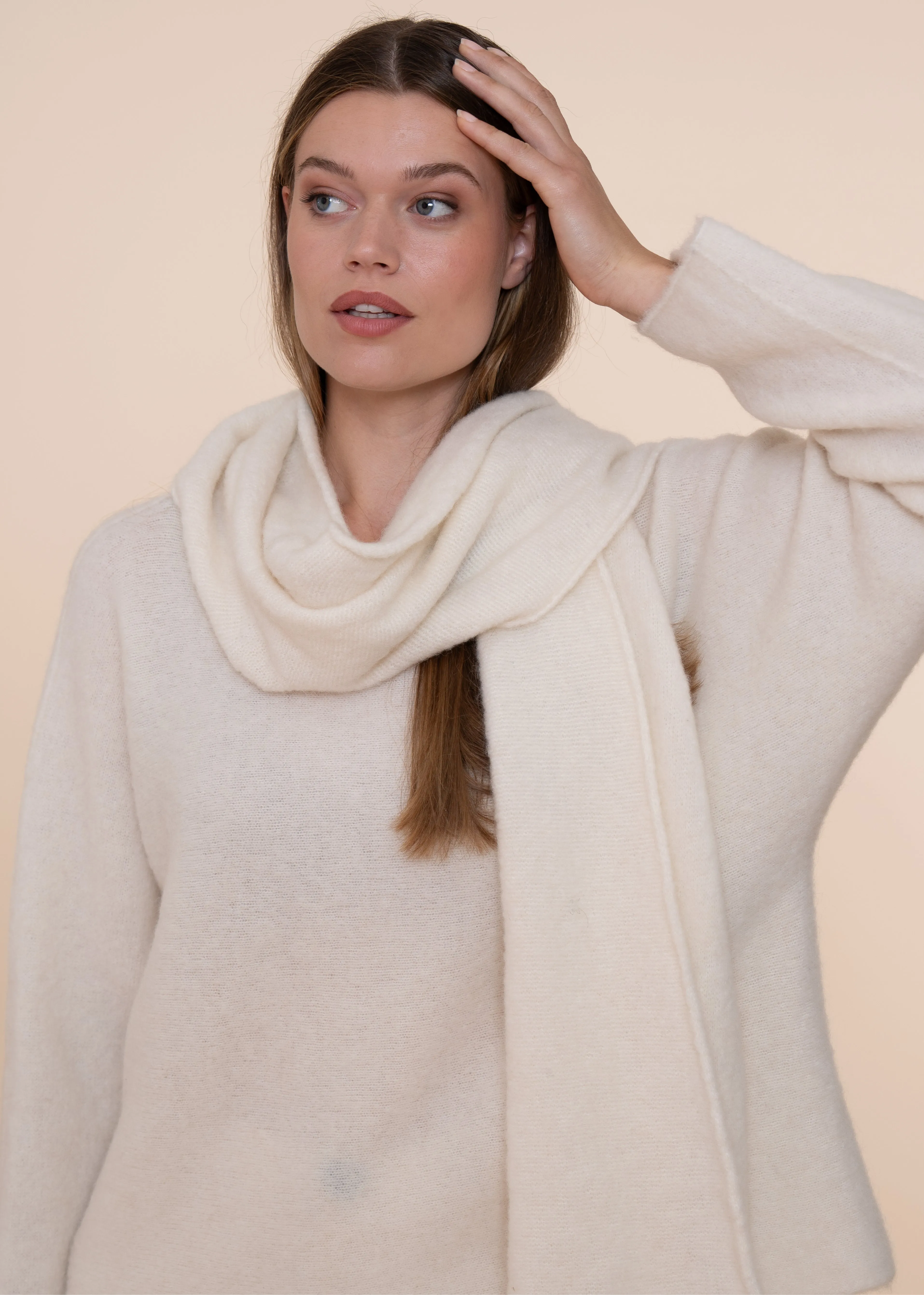 Trois Sweater Egret sold by Simple product image thumbnail 2