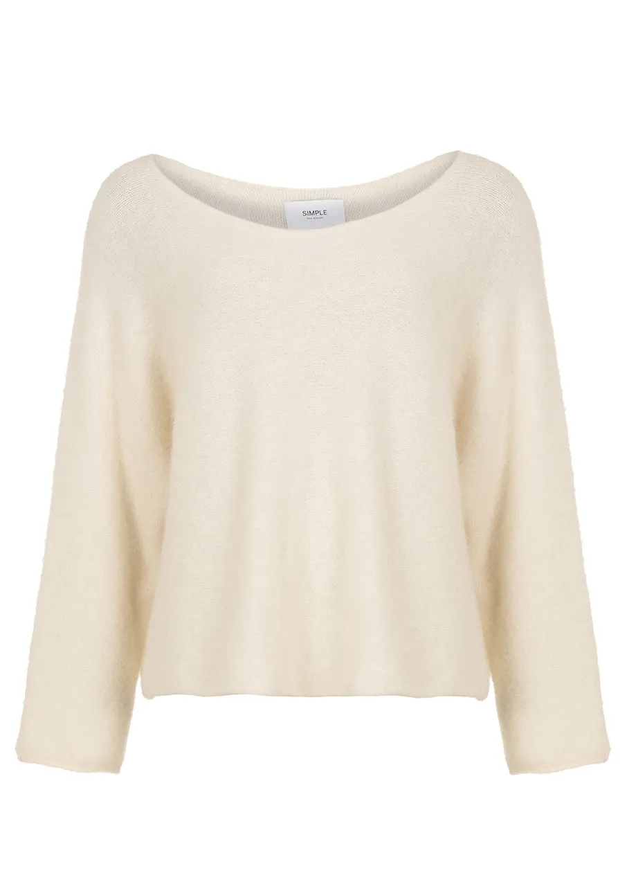 Trois Sweater Egret sold by Simple product image thumbnail 3