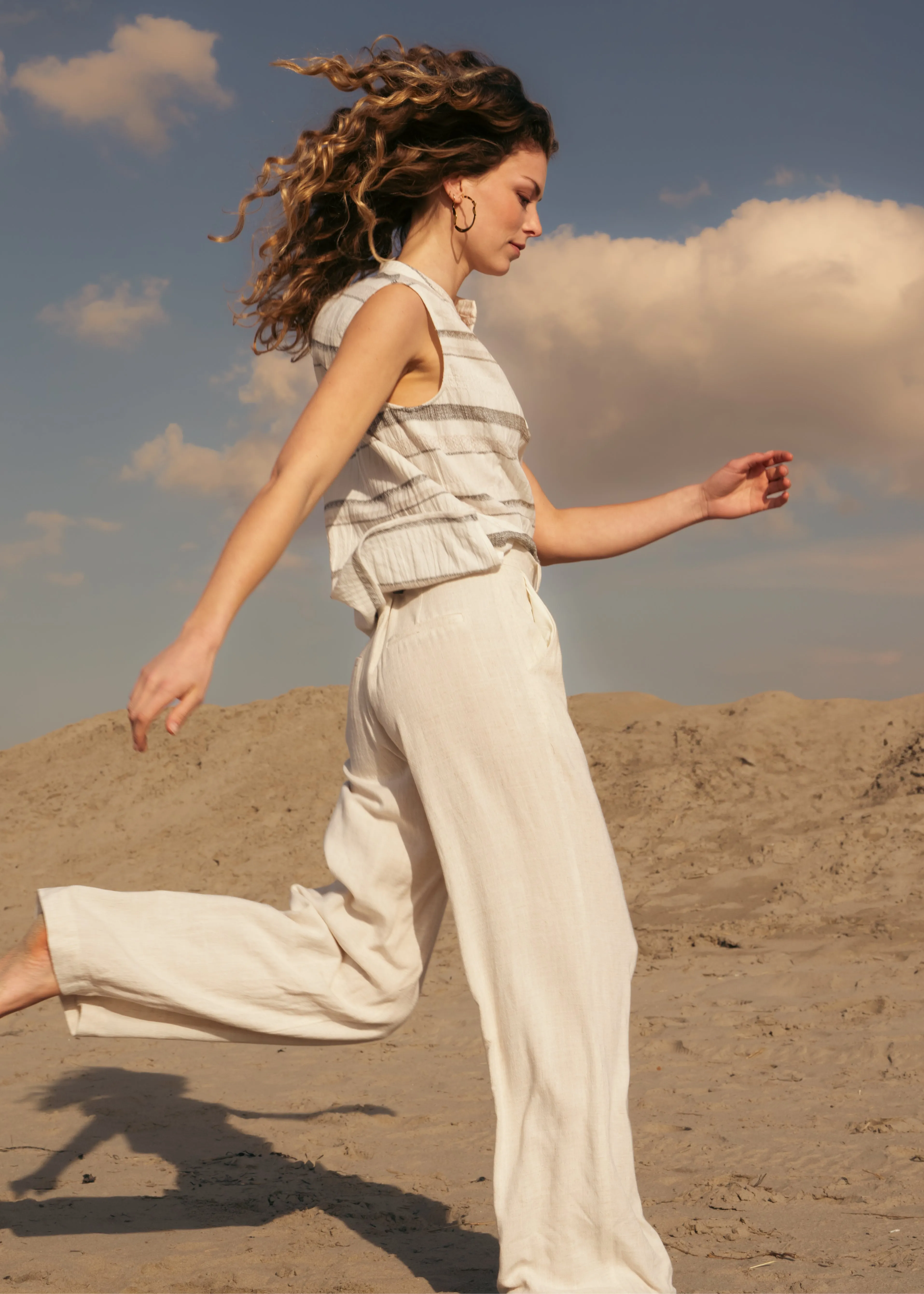 Adra Pants Natural sold by Simple product image thumbnail 3