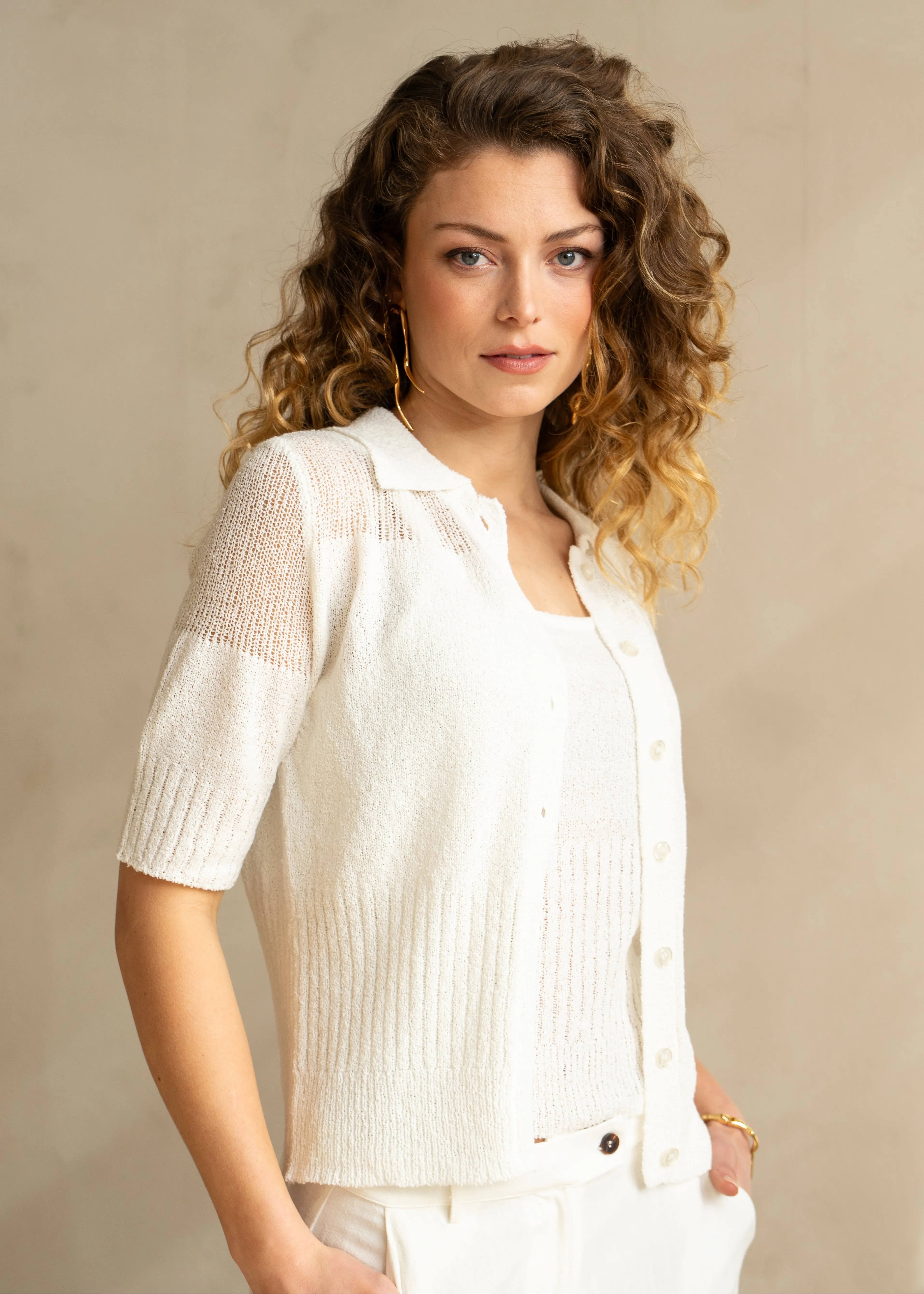Carriso Cardigan Star White sold by Simple product image thumbnail 2