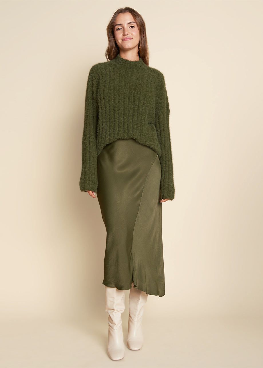 Savannah Trui Burnt Olive sold by Simple product image thumbnail 2