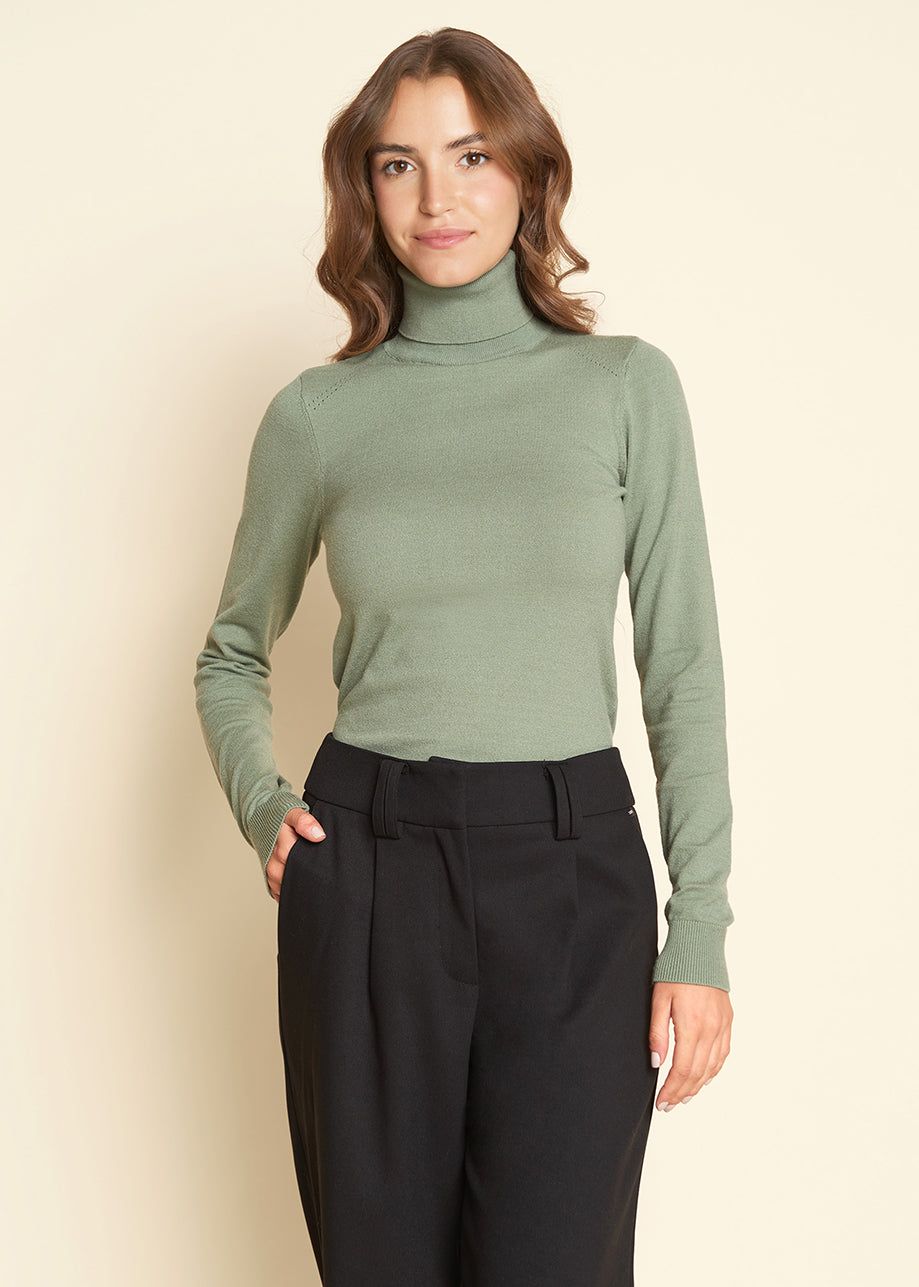 Myra Top Groen sold by Simple