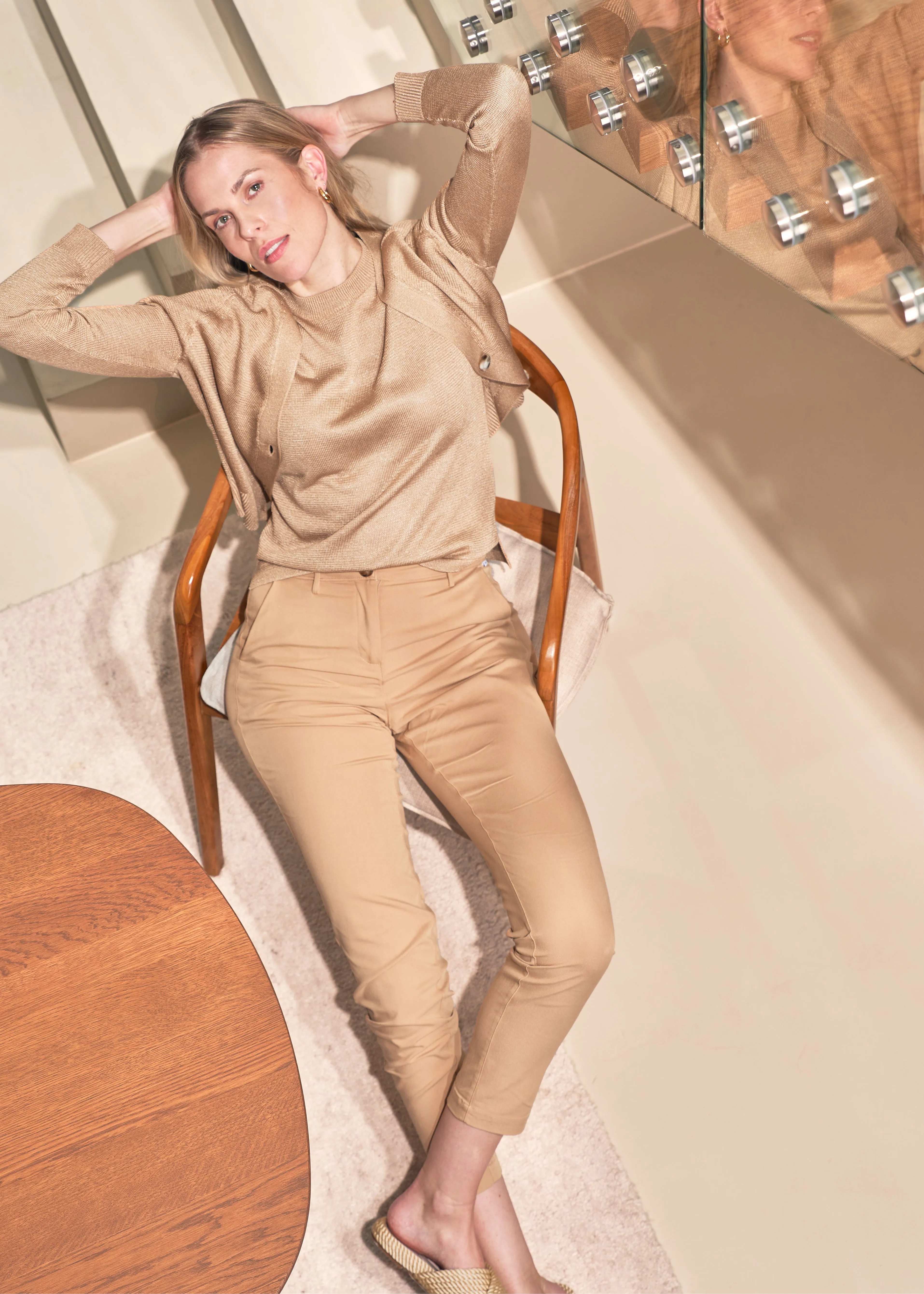 Puebla Pants Irish Cream sold by Simple product image thumbnail 3