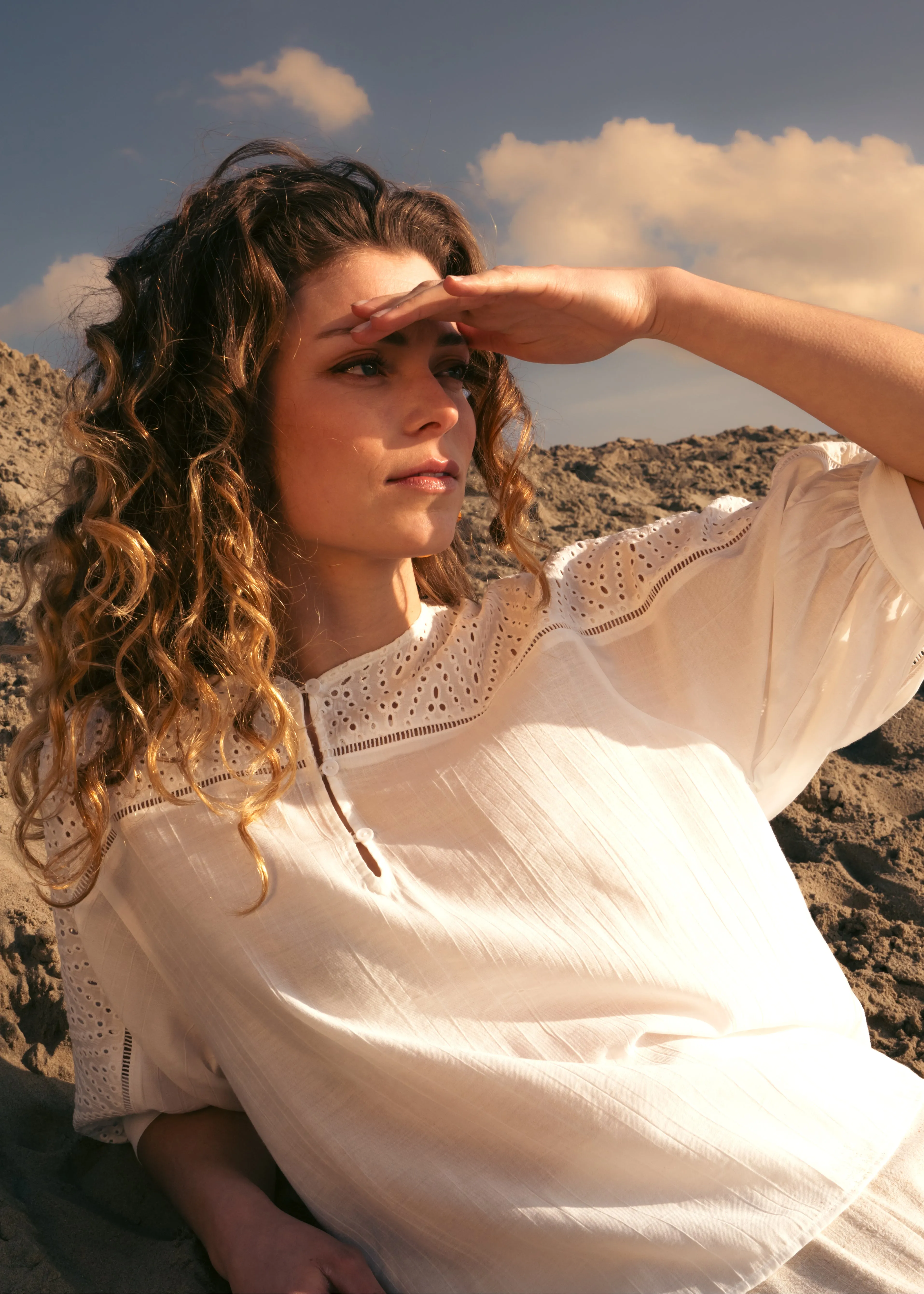 Semmi Blouse Star White sold by Simple product image thumbnail 2