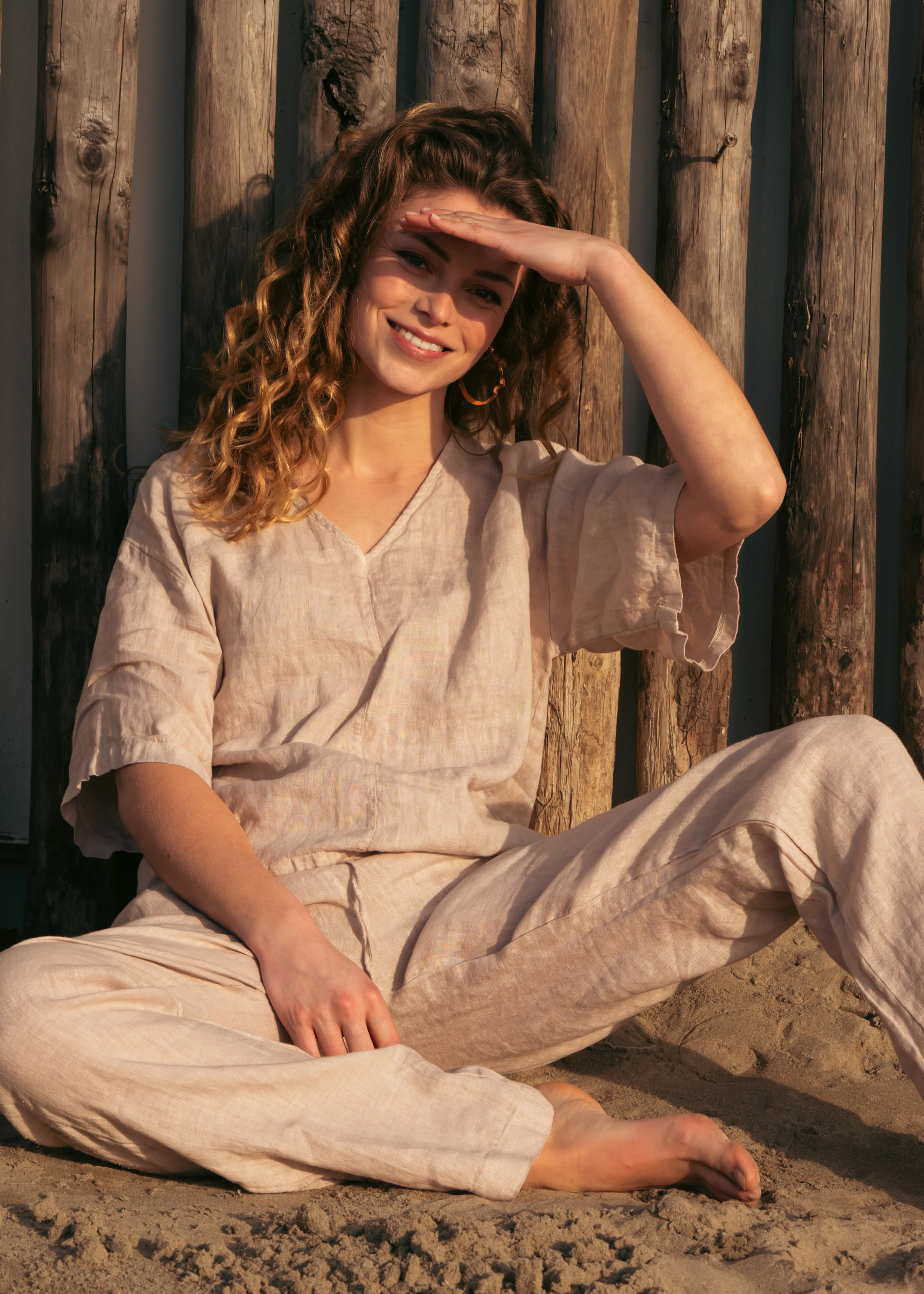 Palma Pants Natural sold by Simple product image thumbnail 2