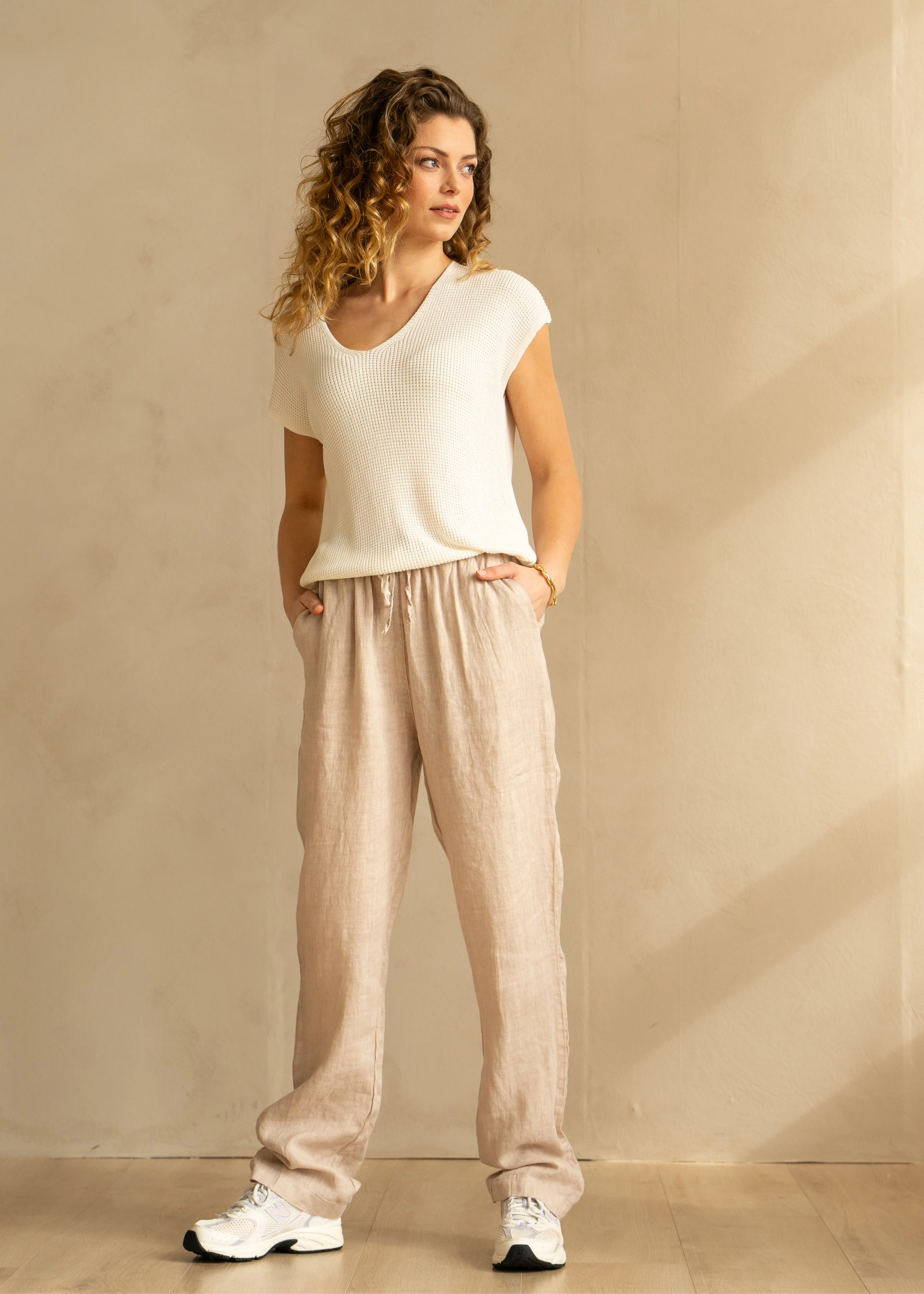 Palma Pants Natural sold by Simple product image thumbnail 5