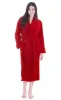 Unisex Luxurious Plush Kimono Bathrobe with Side Pockets sold by Simplicity