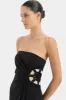 Dorian Strapless Midi Dress sold by SIR the label