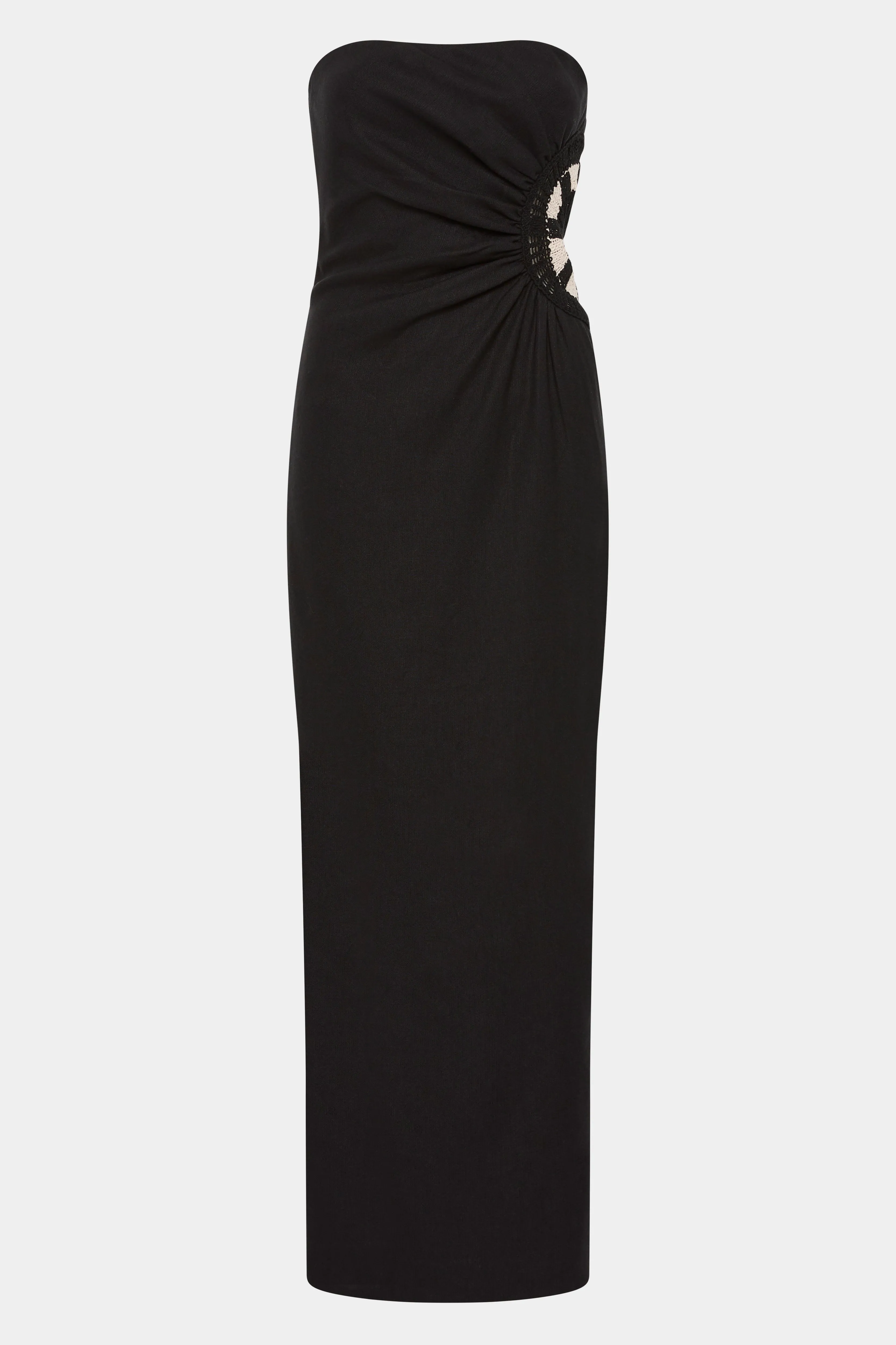 Dorian Strapless Midi Dress sold by SIR the label product image thumbnail 5