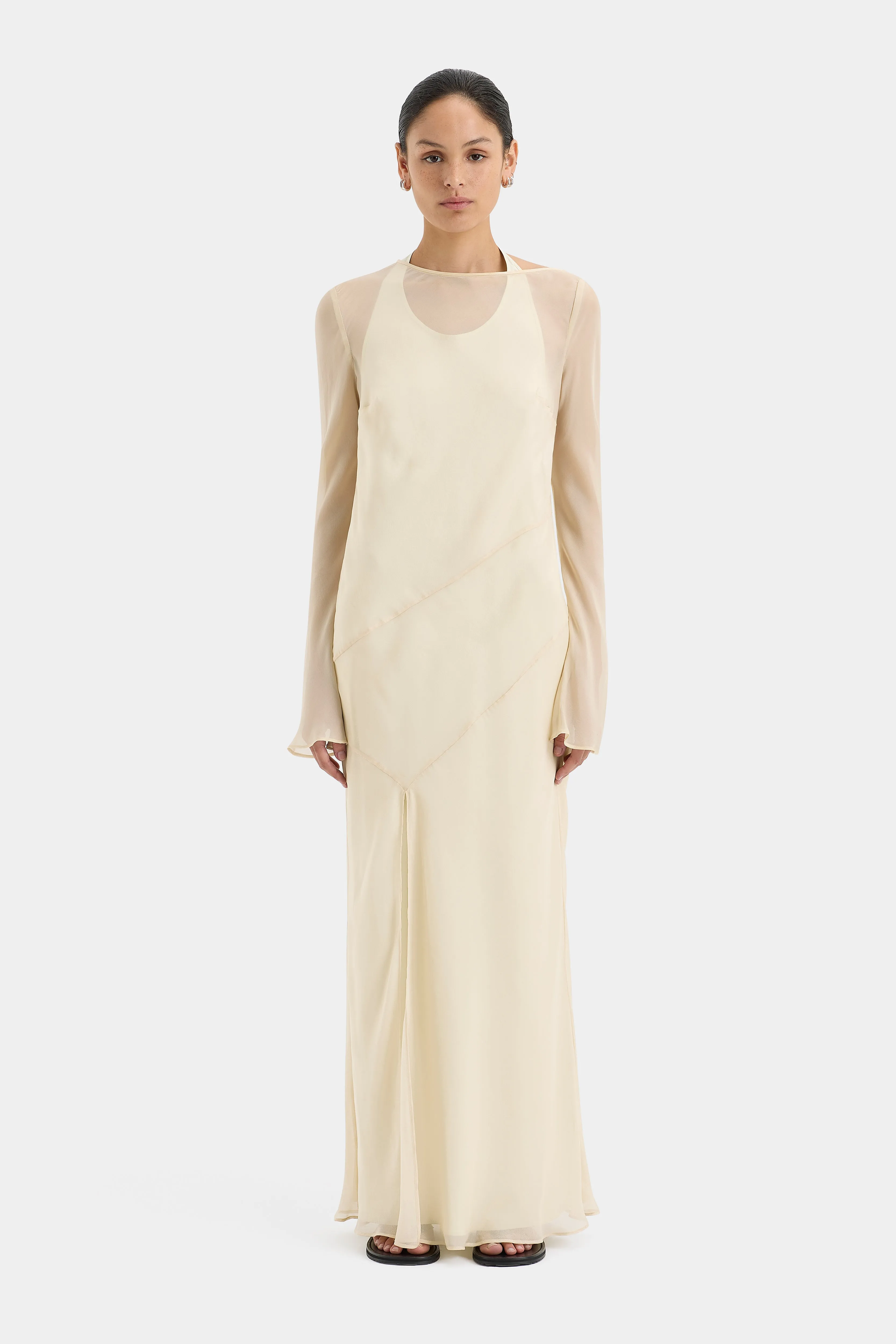 Strobe Long Sleeve Dress sold by SIR the label