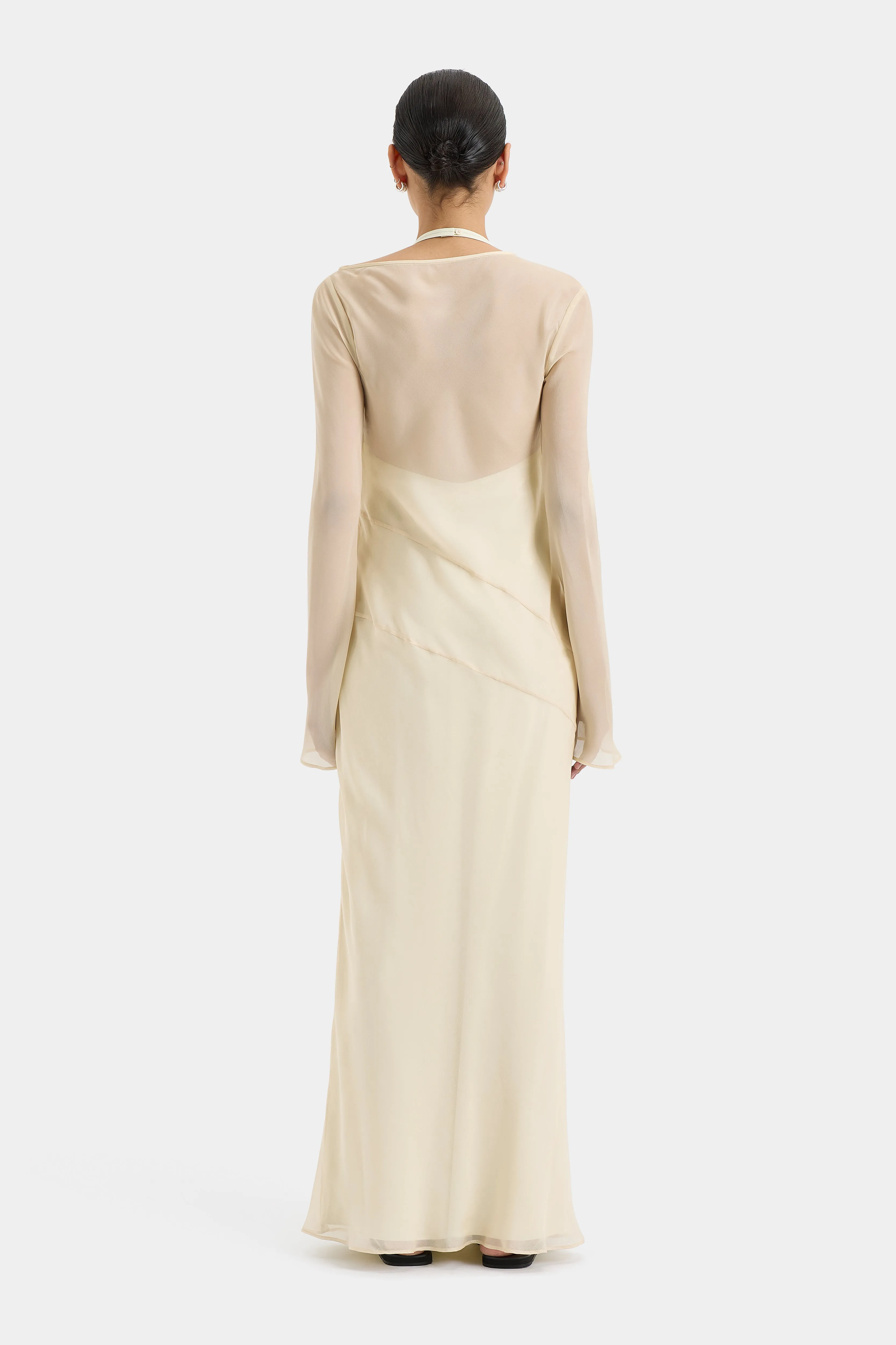 Strobe Long Sleeve Dress sold by SIR the label product image thumbnail 4