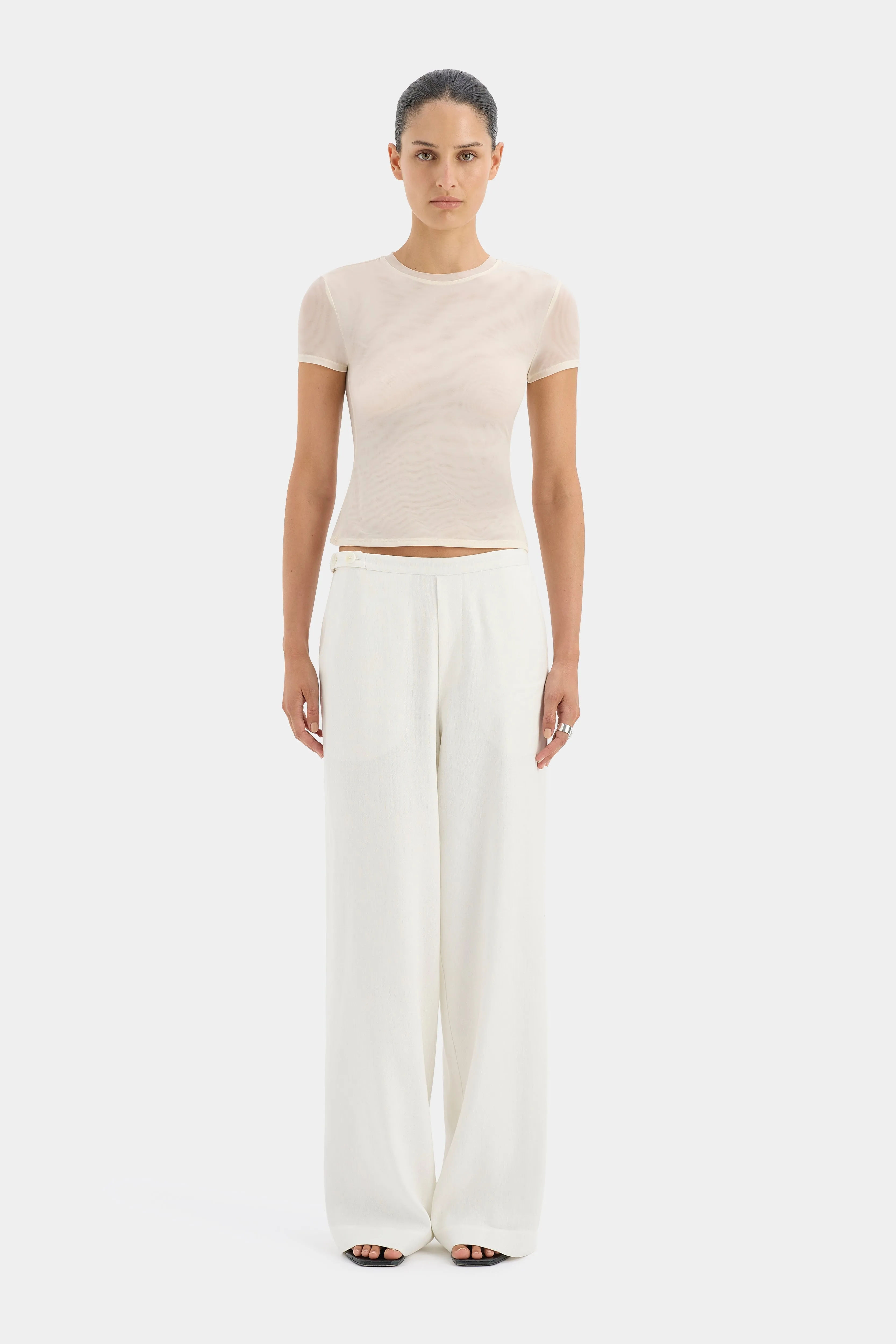 Dorian Wide Leg Pant sold by SIR the label