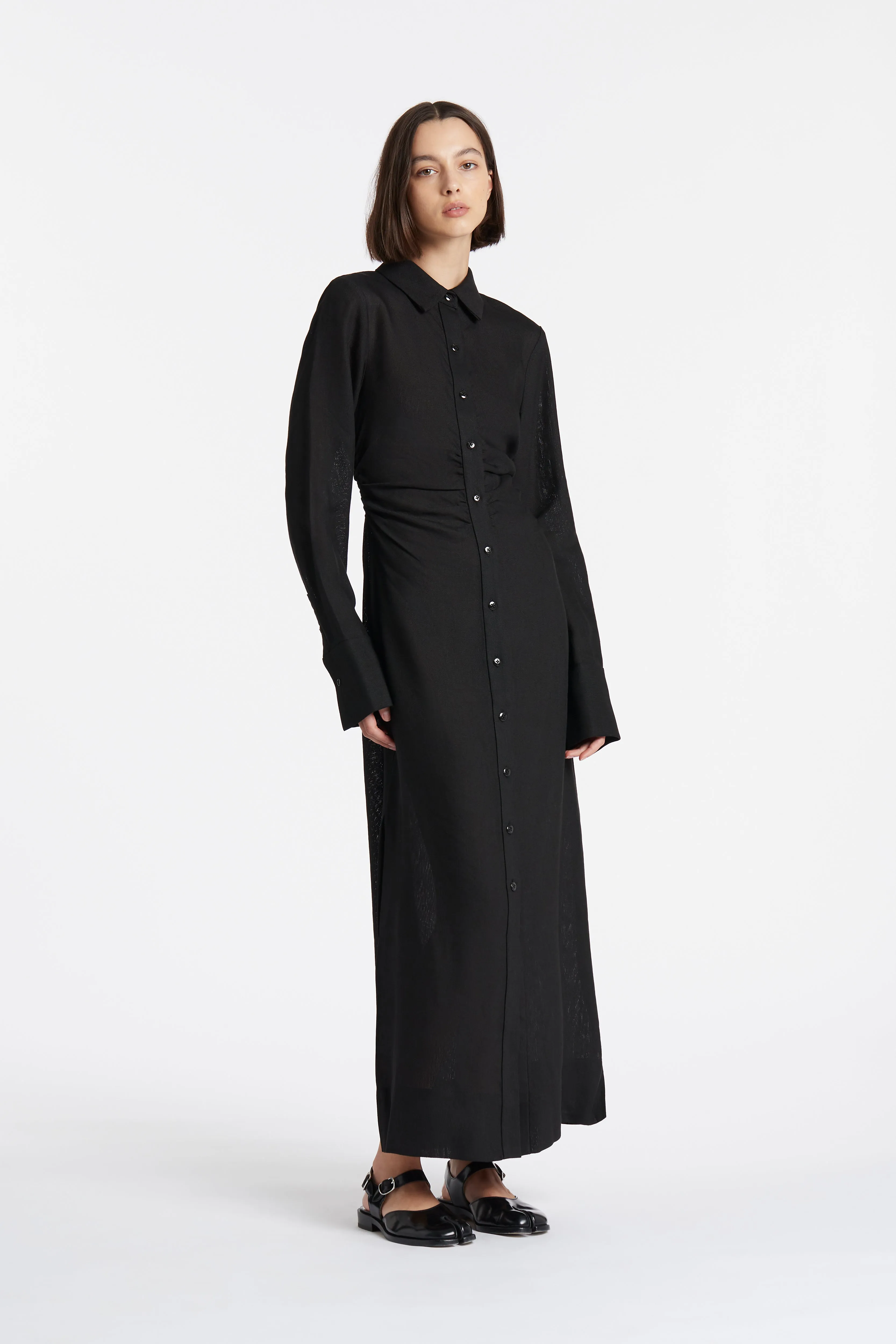 Clemence Shirt Dress sold by SIR the label