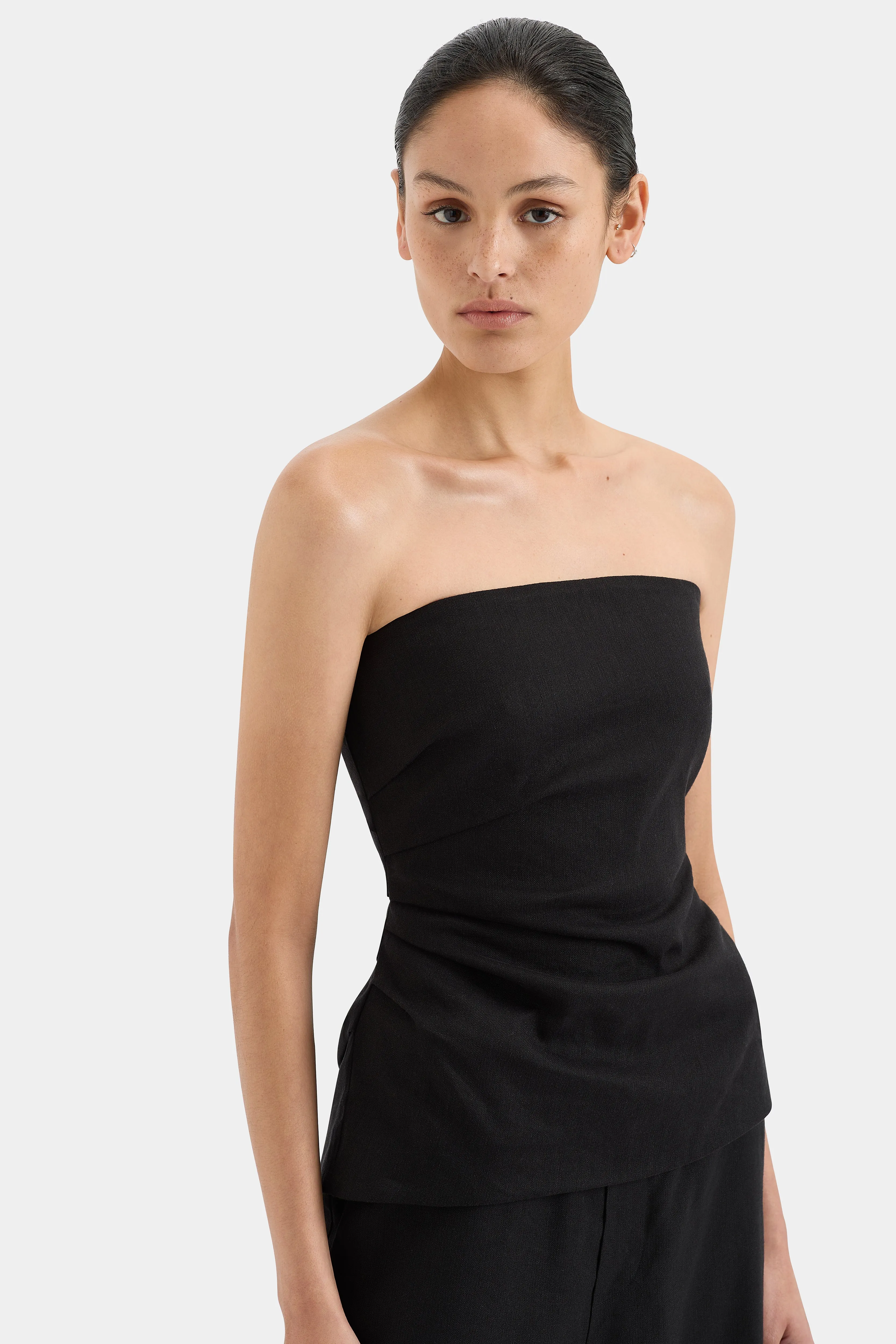 Dorian Pleated Bodice sold by SIR the label product image thumbnail 5