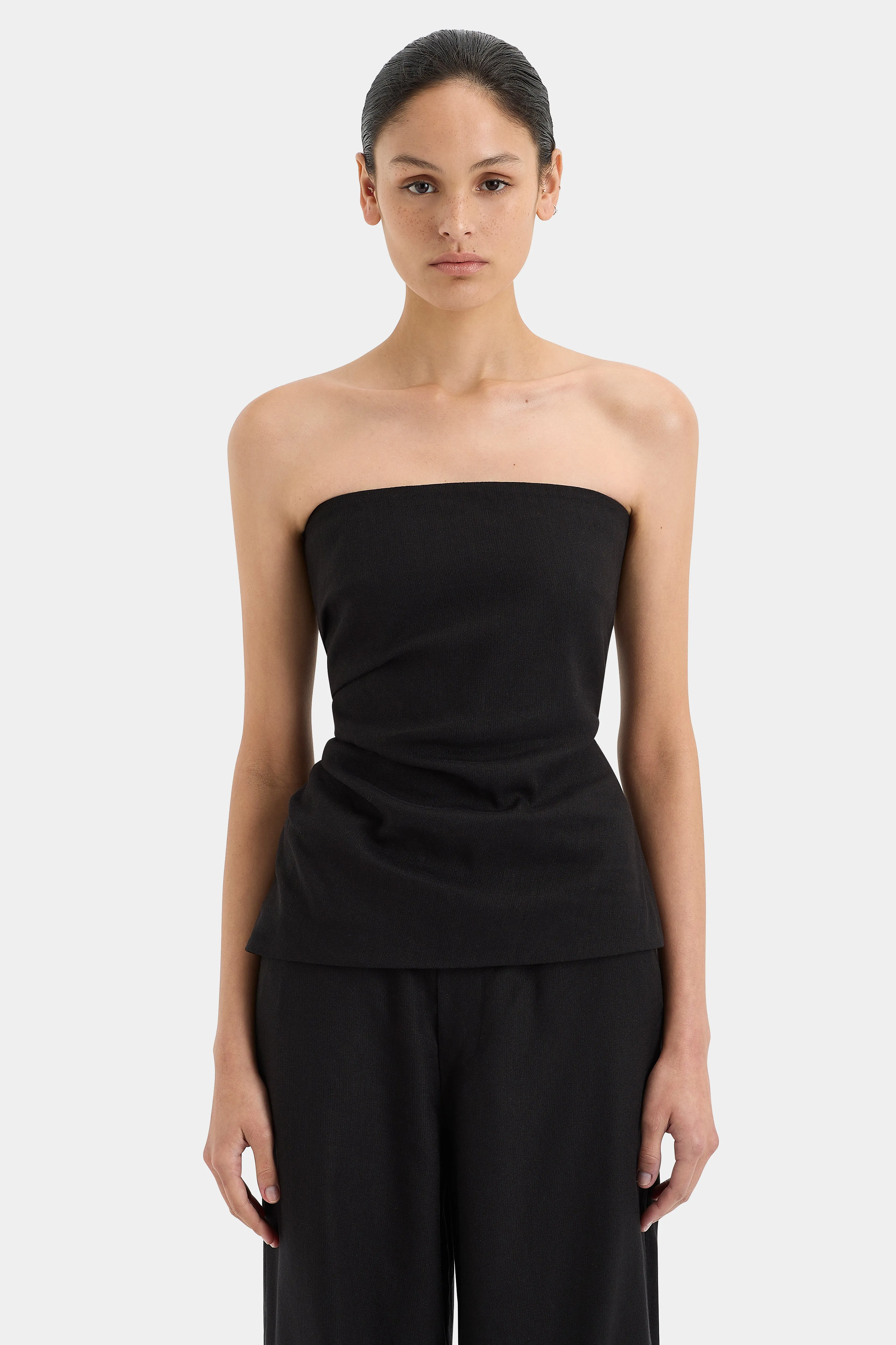 Dorian Pleated Bodice sold by SIR the label