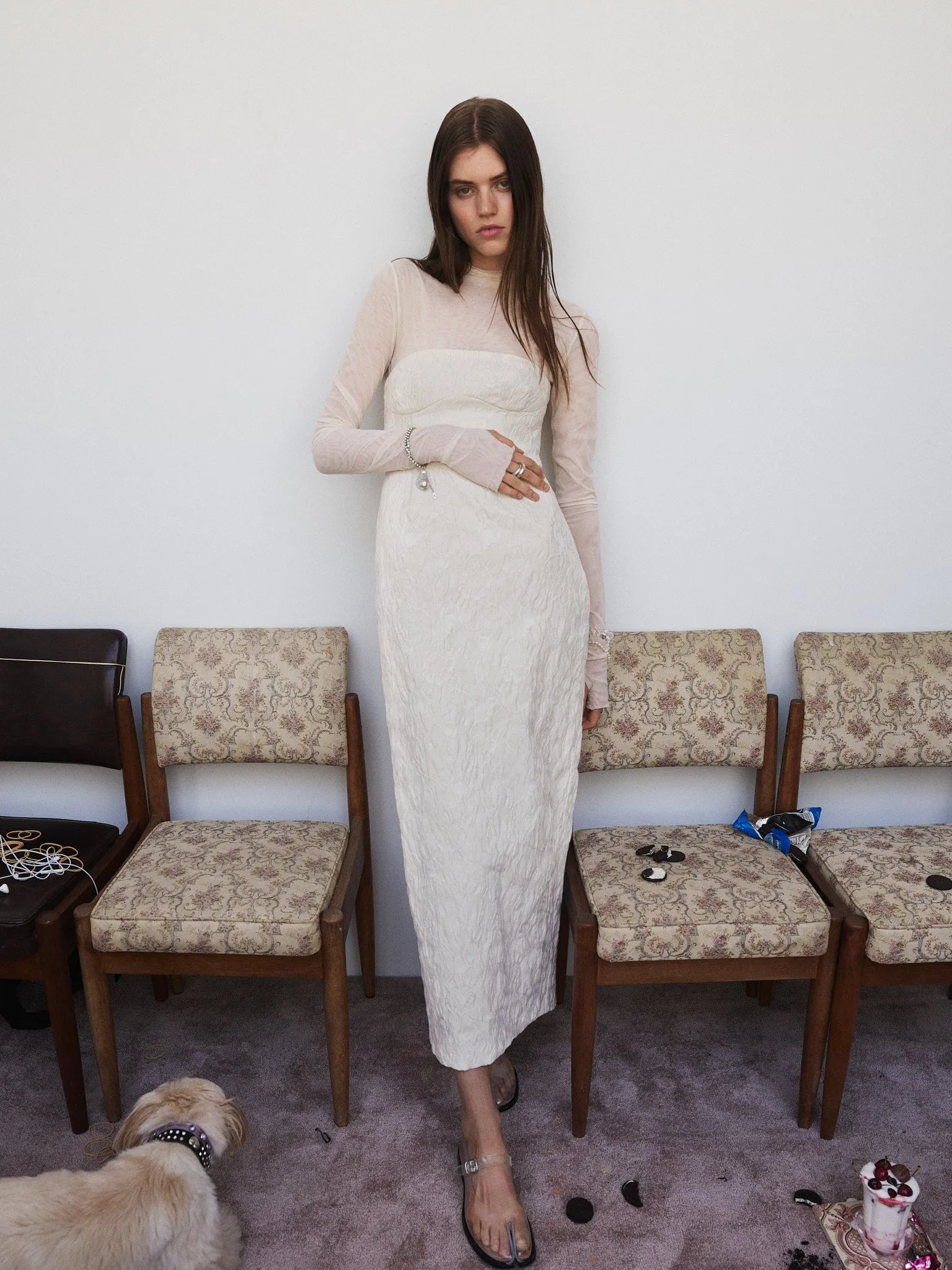 Etienne Column Gown sold by SIR the label product image thumbnail 5