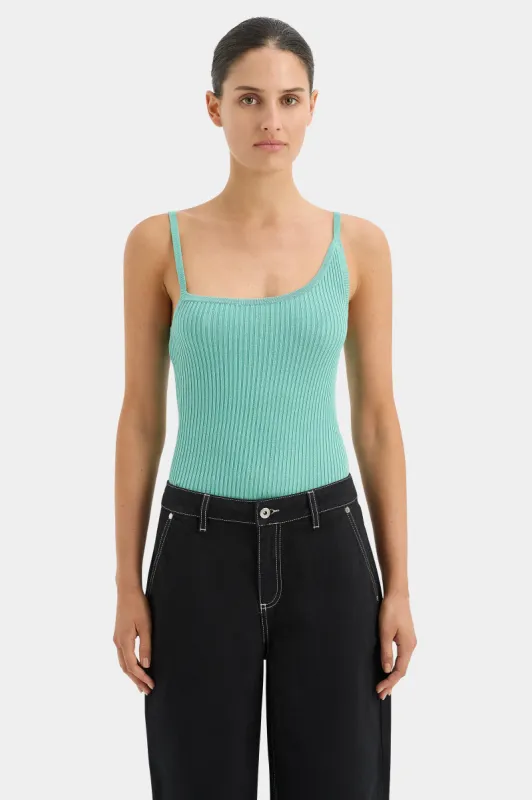Paloma Asymmetric Tank sold by SIR the label