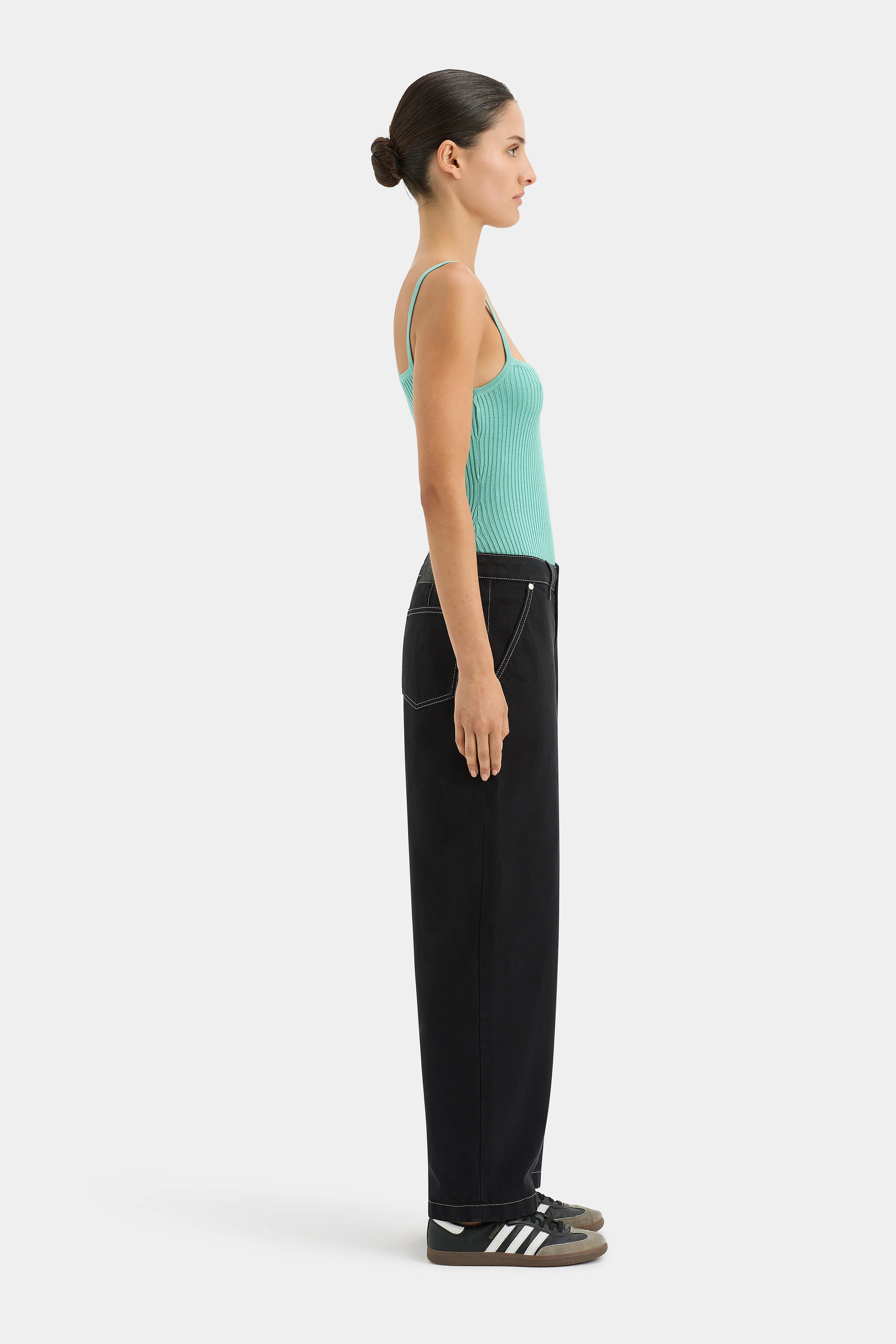 Paloma Asymmetric Tank sold by SIR the label product image thumbnail 4
