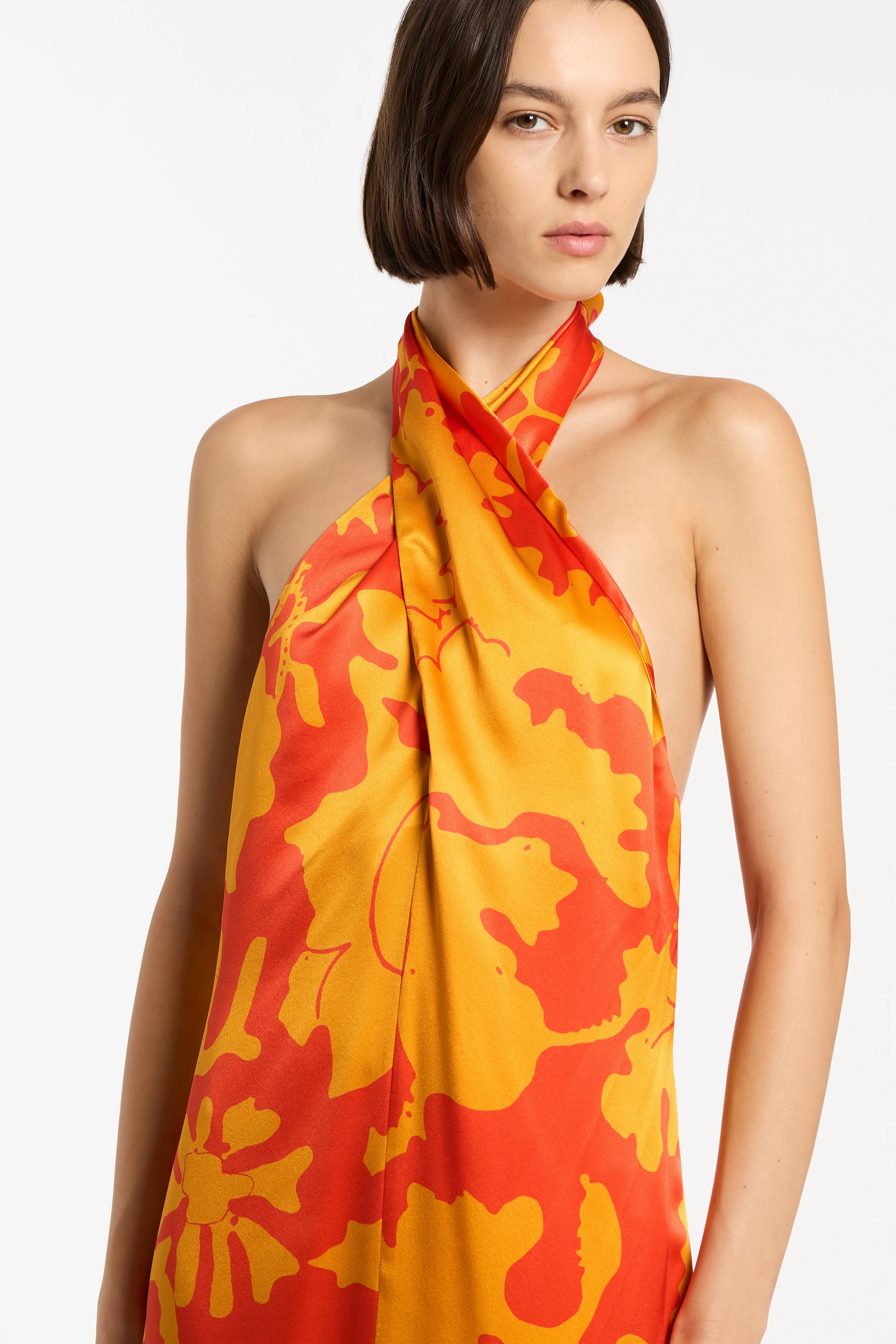 Armel Halter Dress sold by SIR the label product image thumbnail 4