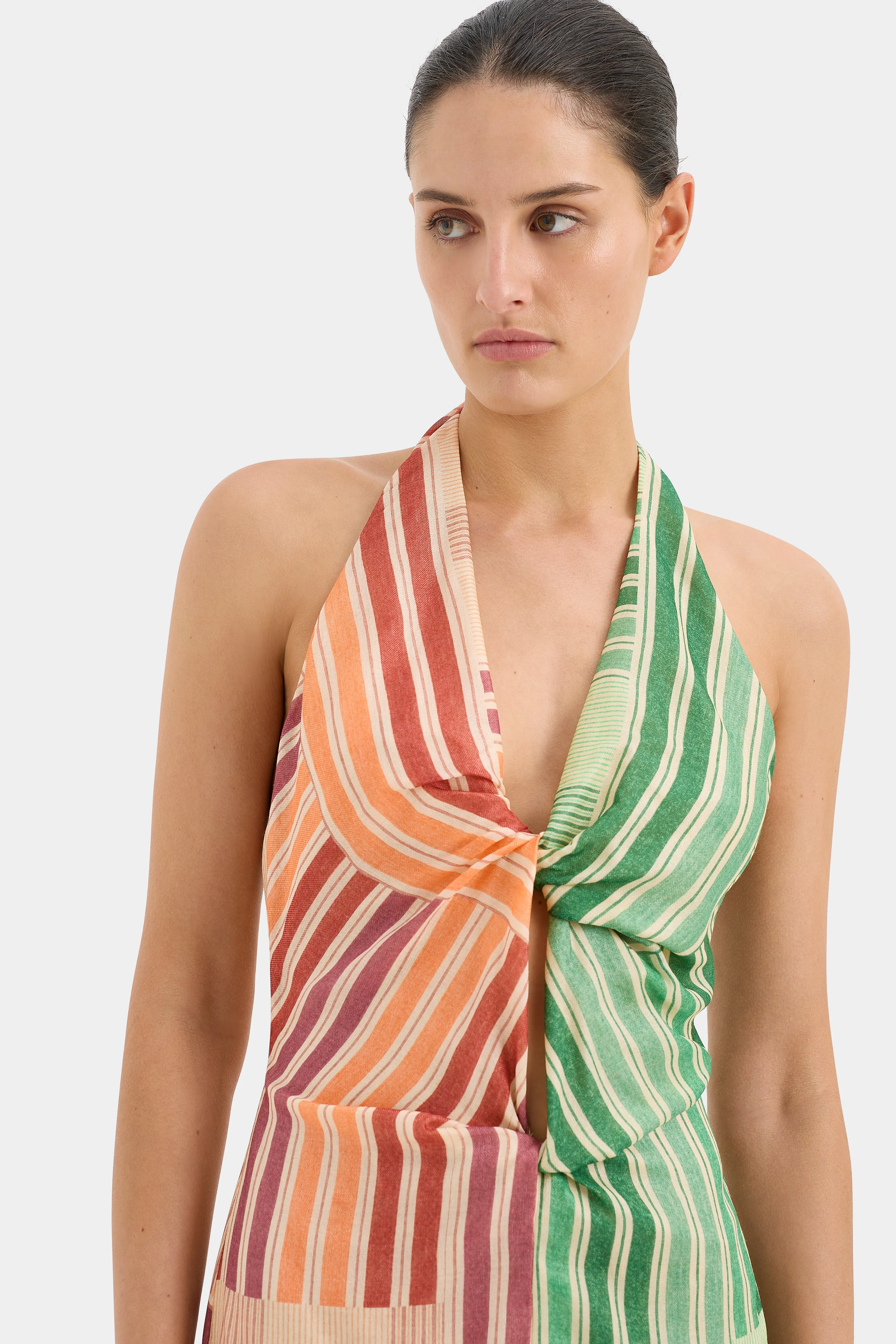 Marisol Twist Midi Dress sold by SIR the label product image thumbnail 4