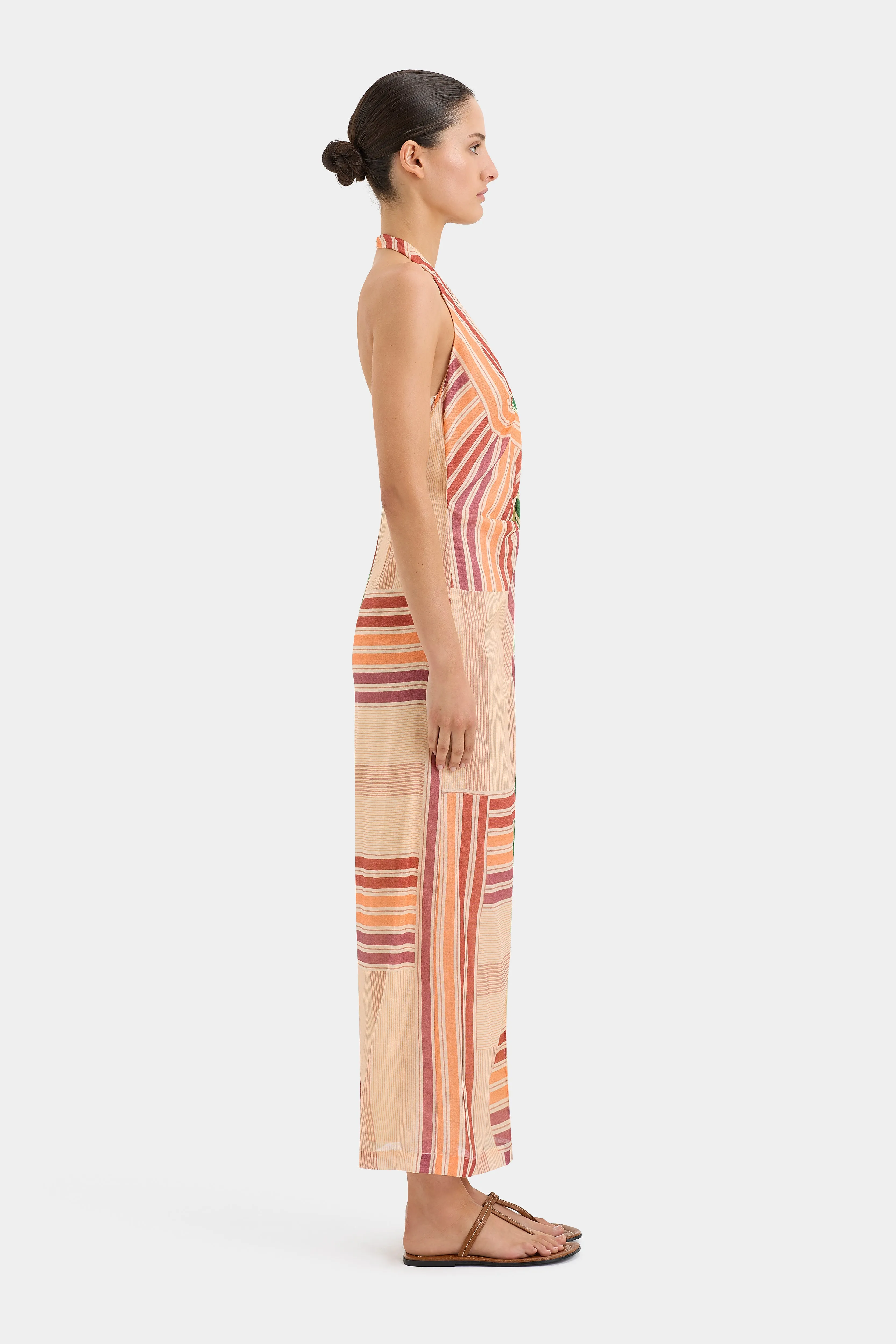 Marisol Twist Midi Dress sold by SIR the label product image thumbnail 3