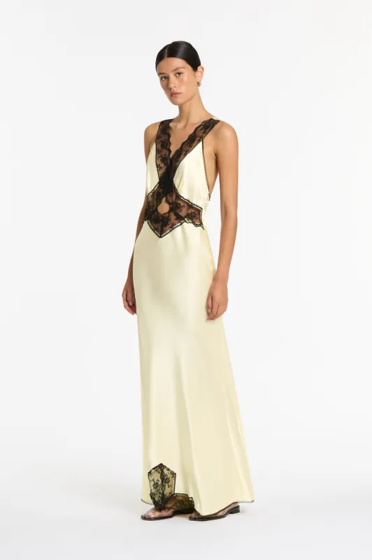 Aries Cut Out Gown sold by SIR the label