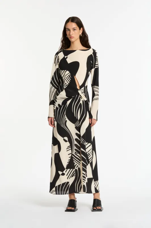 Realisme Twist Maxi Dress sold by SIR the label
