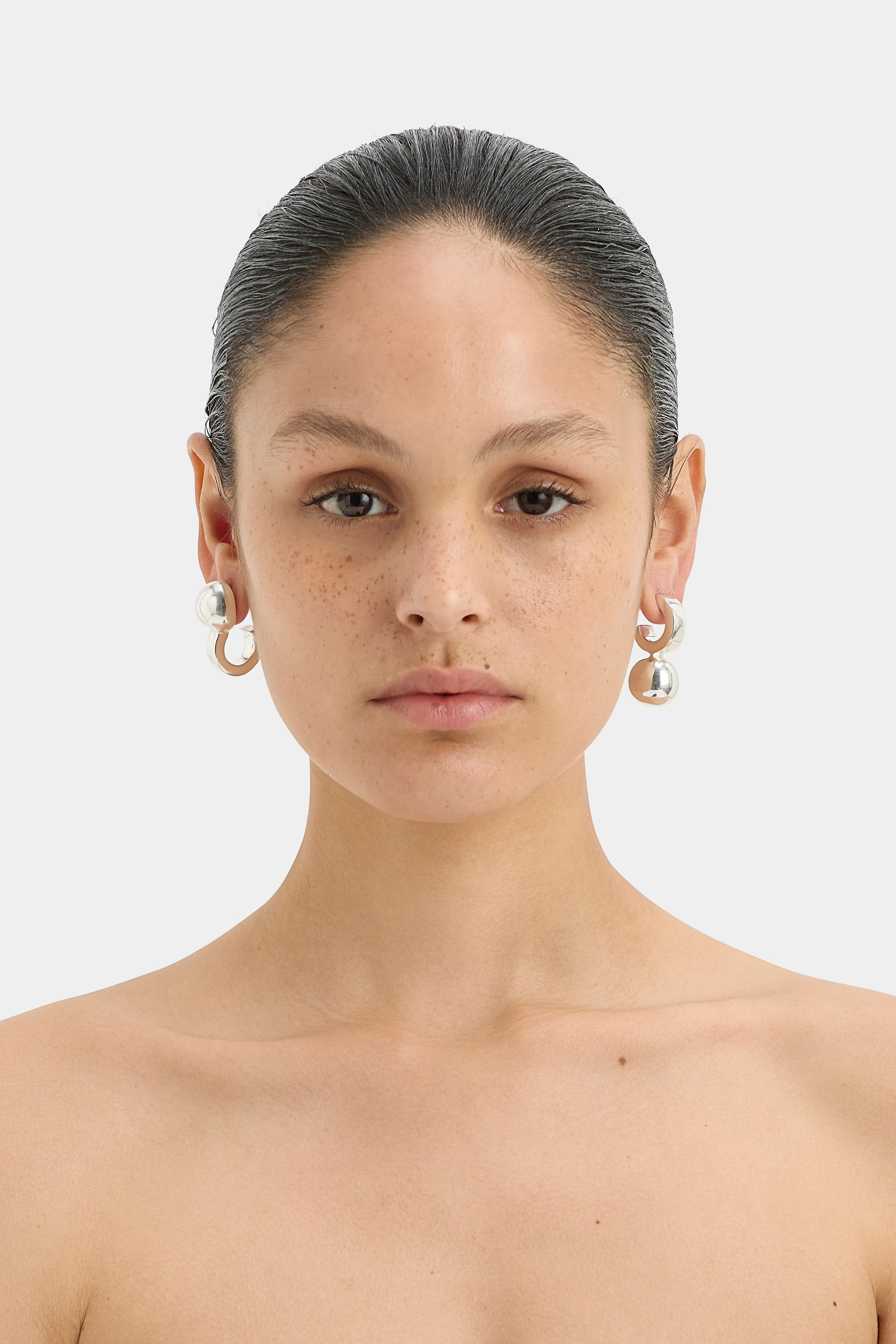 Cielo Sphere Hoop Earring sold by SIR the label product image thumbnail 3