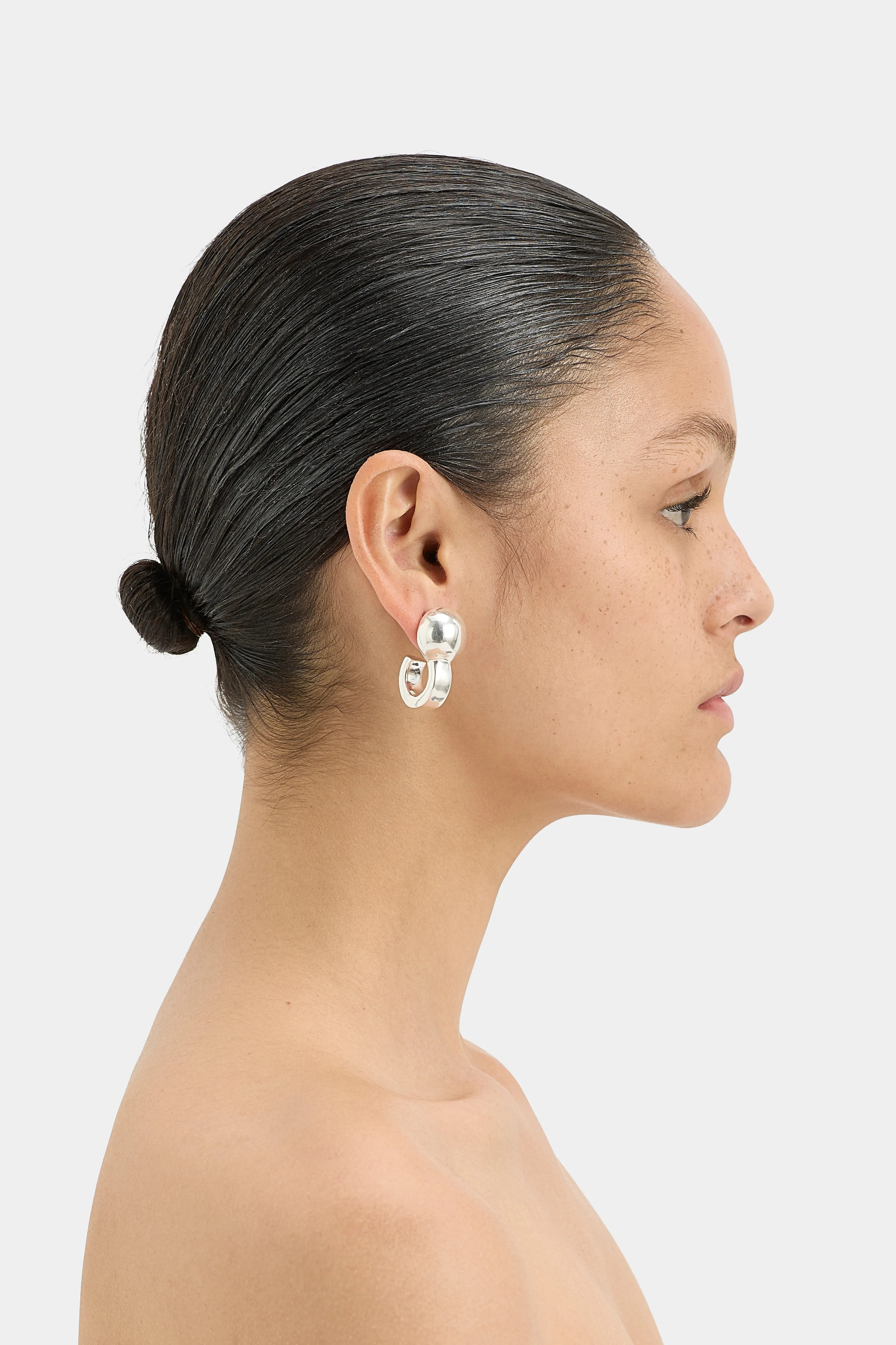 Cielo Sphere Hoop Earring sold by SIR the label product image thumbnail 2