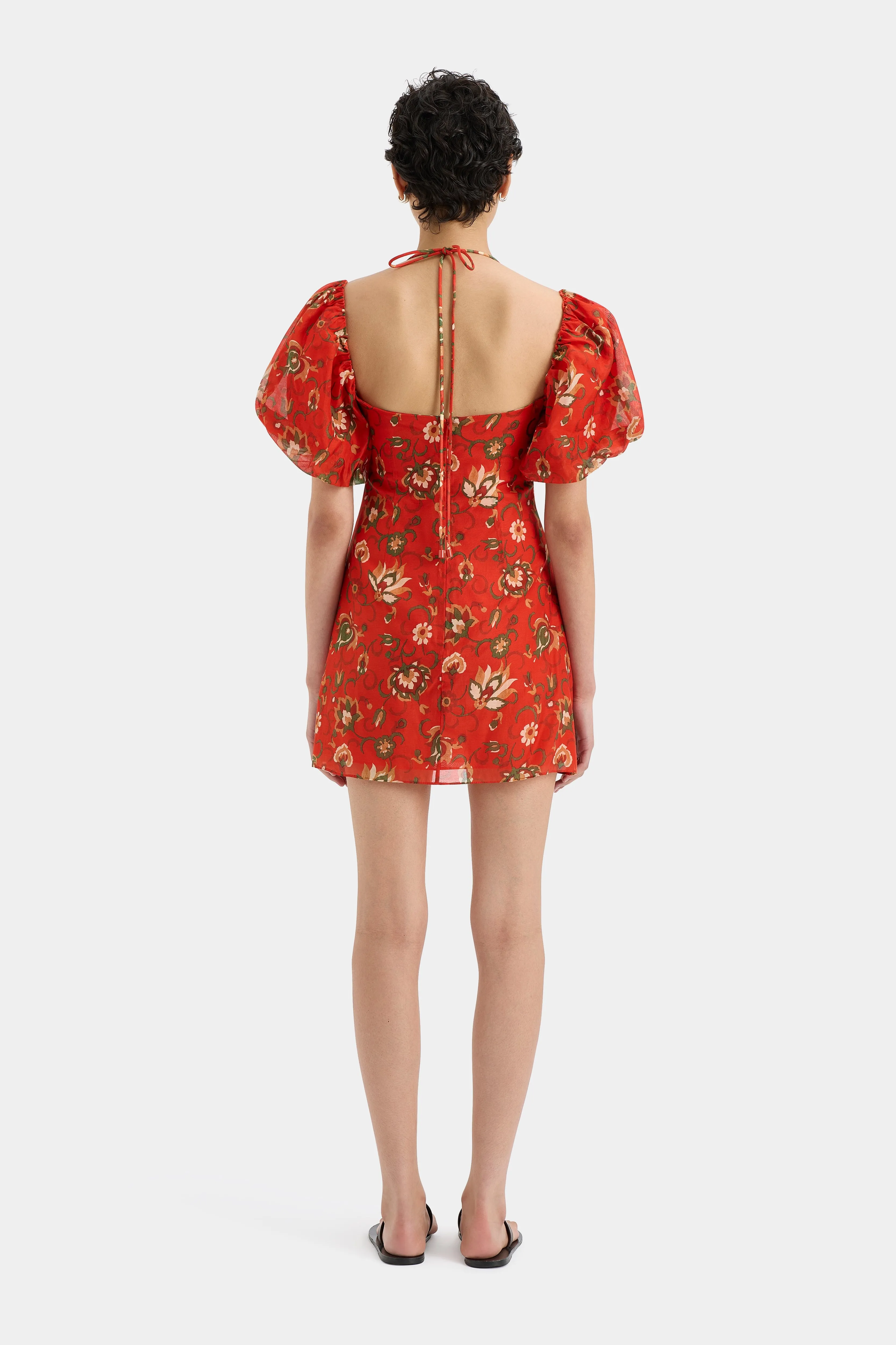Reyes Puff Sleeve Mini Dress sold by SIR the label product image thumbnail 2