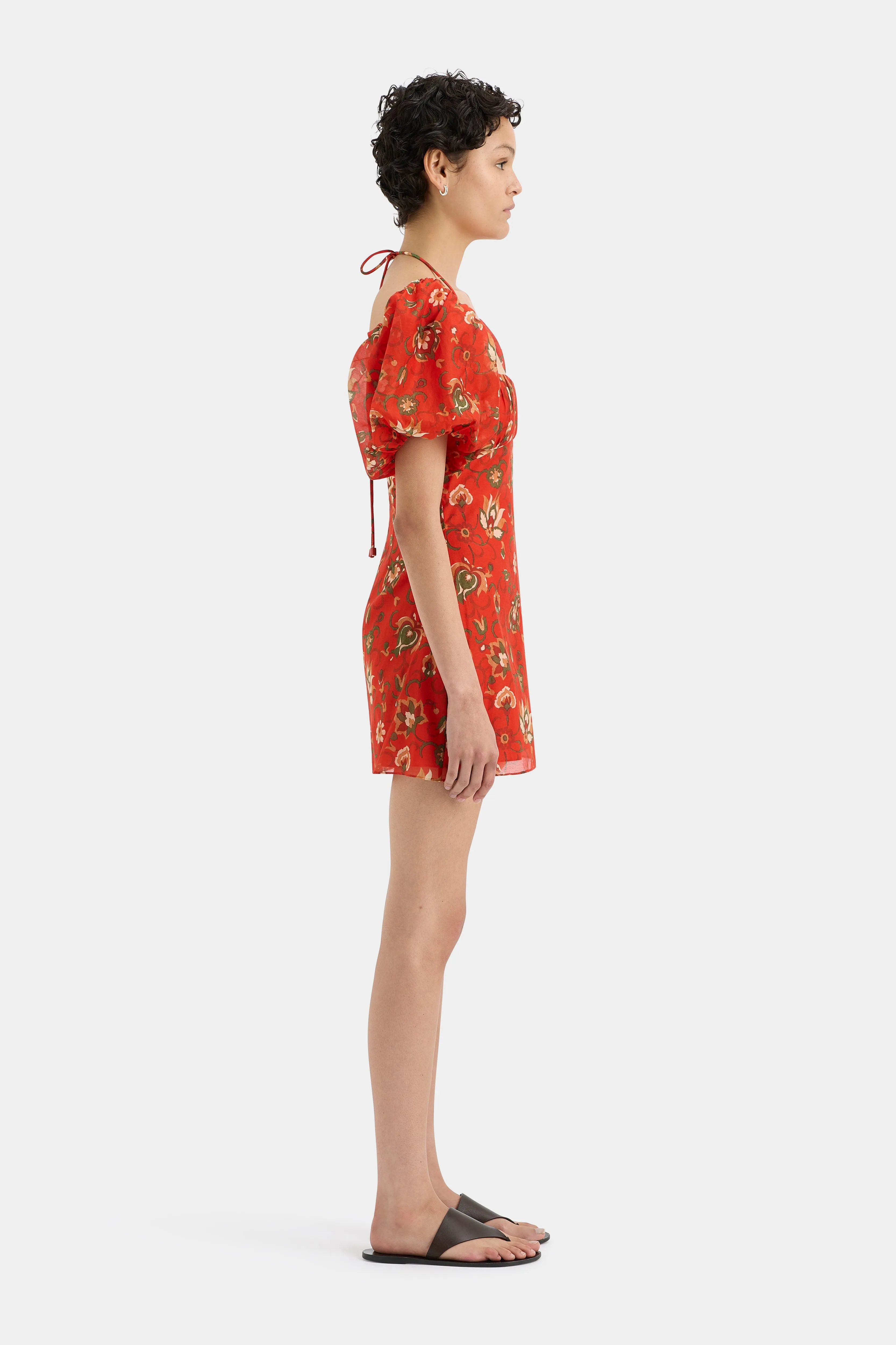 Reyes Puff Sleeve Mini Dress sold by SIR the label product image thumbnail 3