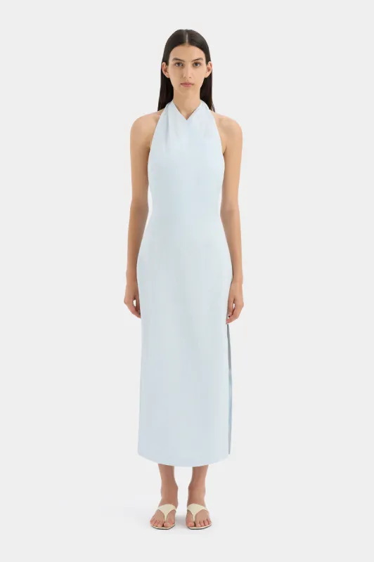 Iris Halter Midi Dress sold by SIR the label