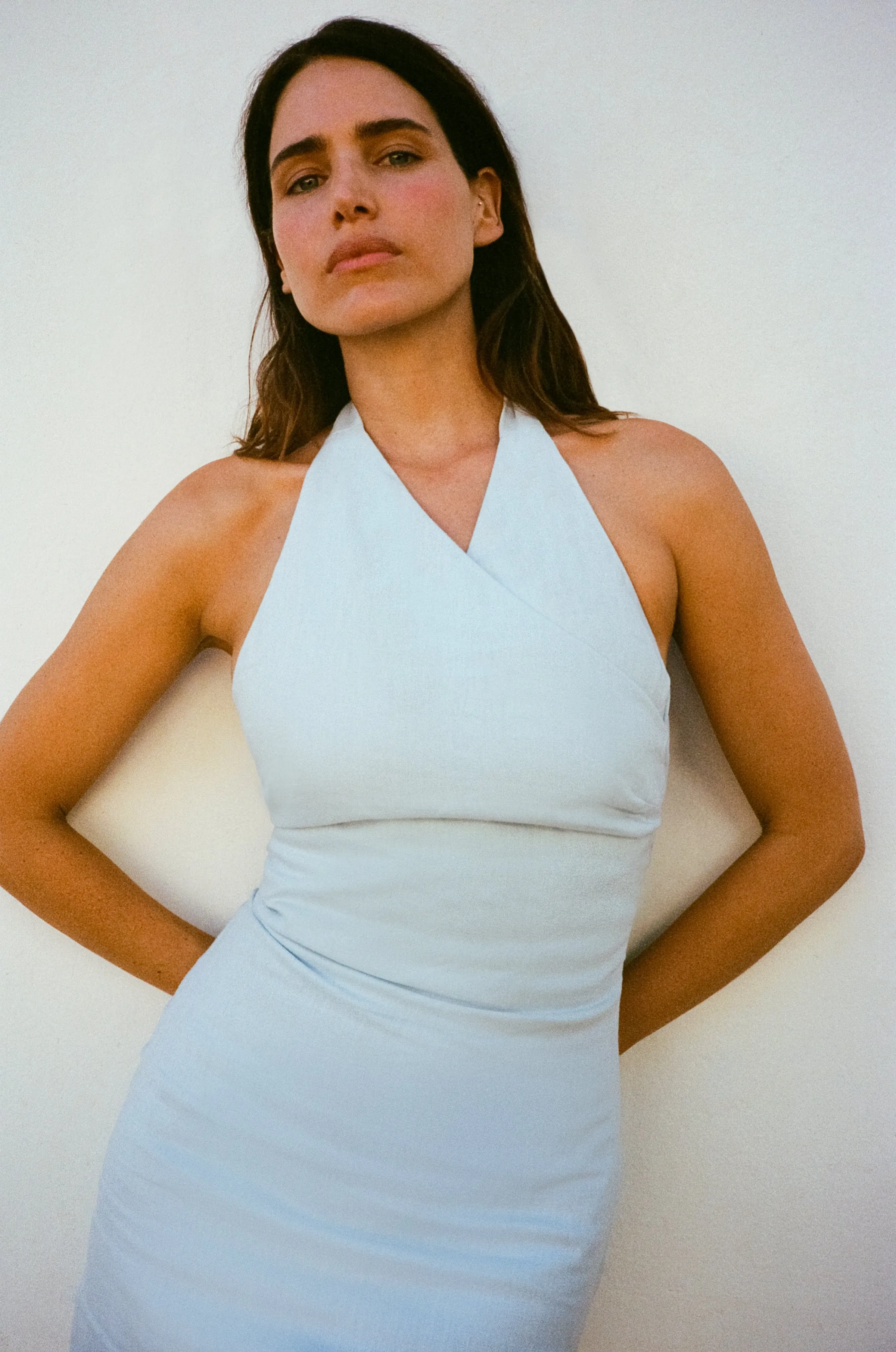Iris Halter Midi Dress sold by SIR the label product image thumbnail 2