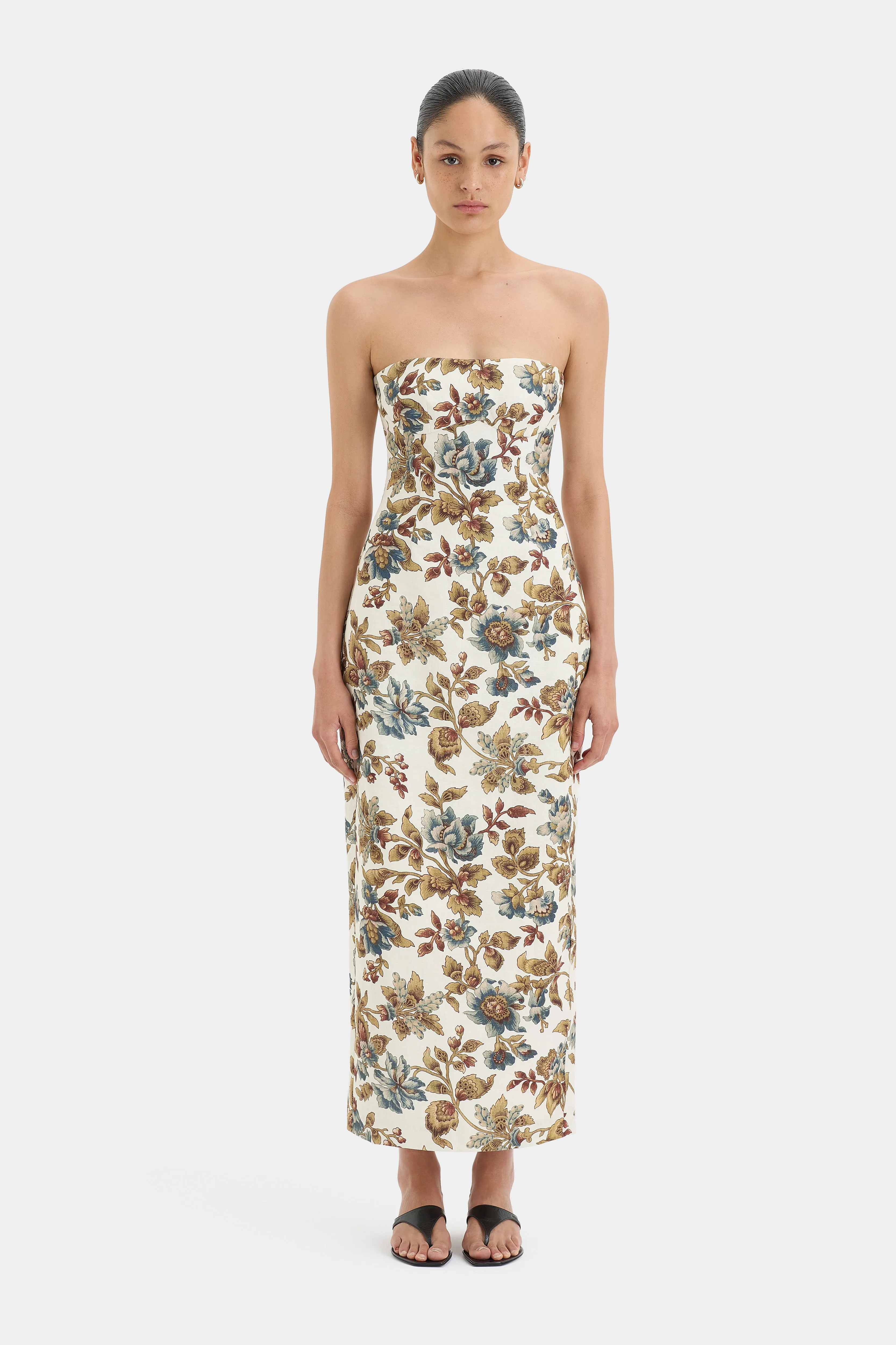 Eleanora Column Midi Dress sold by SIR the label