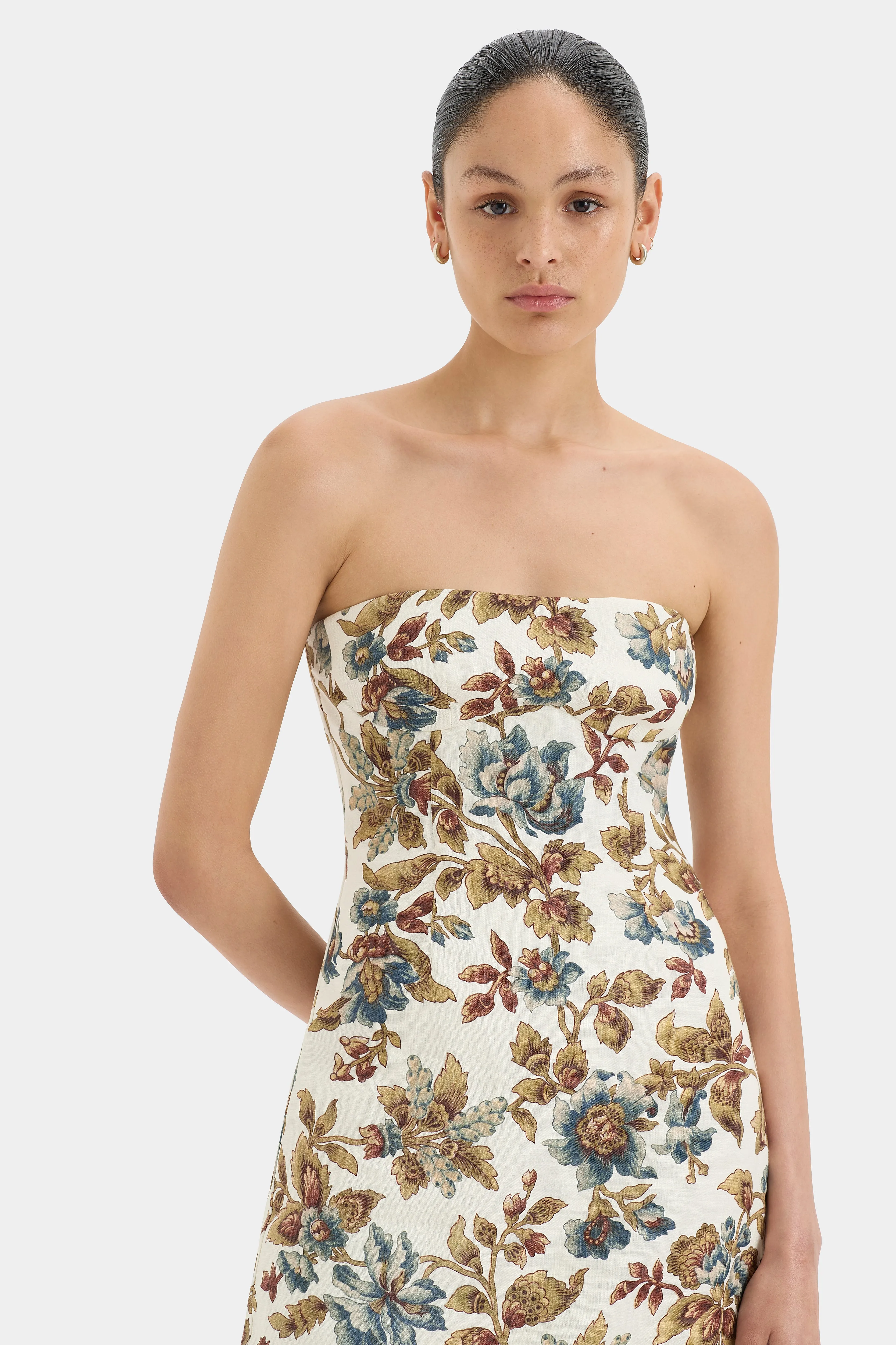 Eleanora Column Midi Dress sold by SIR the label product image thumbnail 5