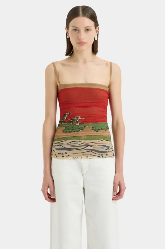 Redwood Ruched Cami sold by SIR the label