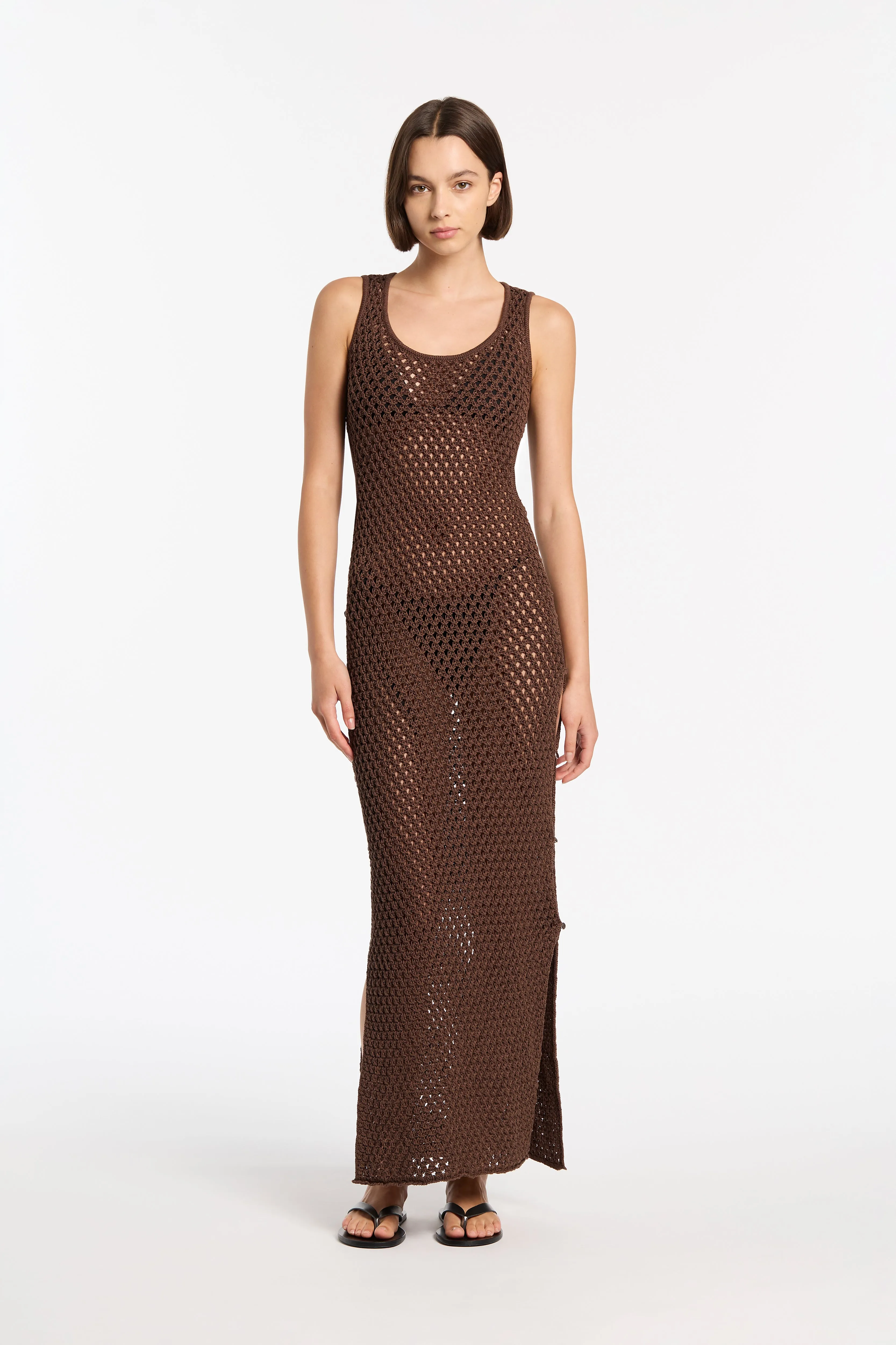 Aline Crochet Cut Out Maxi sold by SIR the label product image thumbnail 4