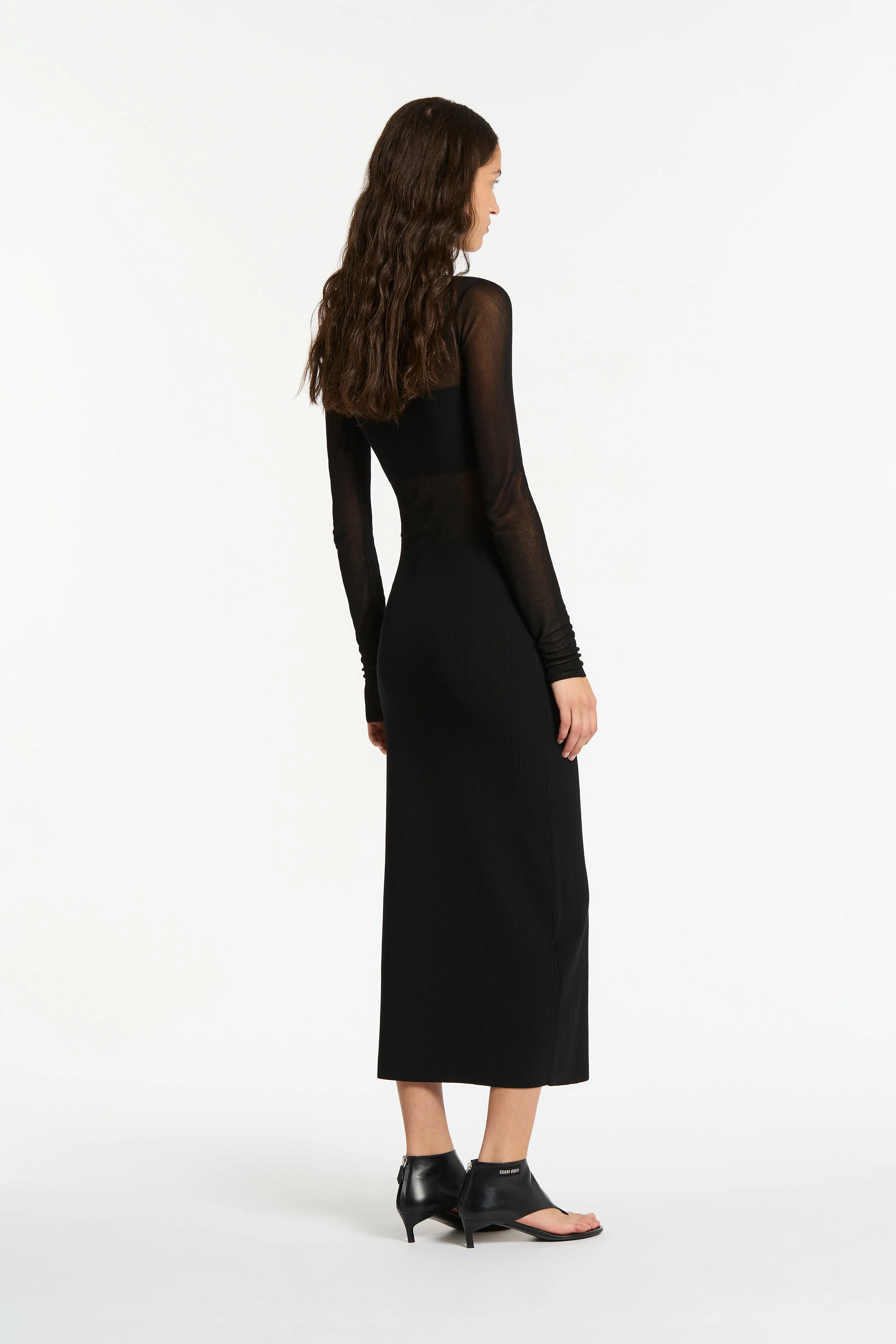 Impermanence Splice Maxi Dress sold by SIR the label product image thumbnail 3