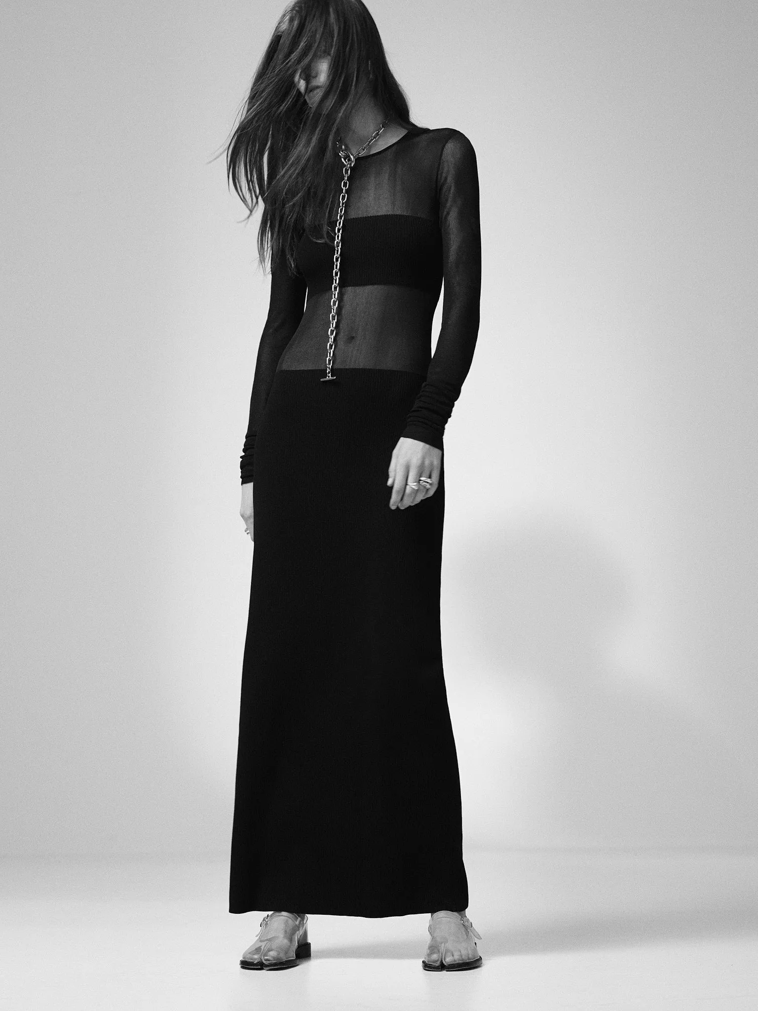 Impermanence Splice Maxi Dress sold by SIR the label product image thumbnail 2