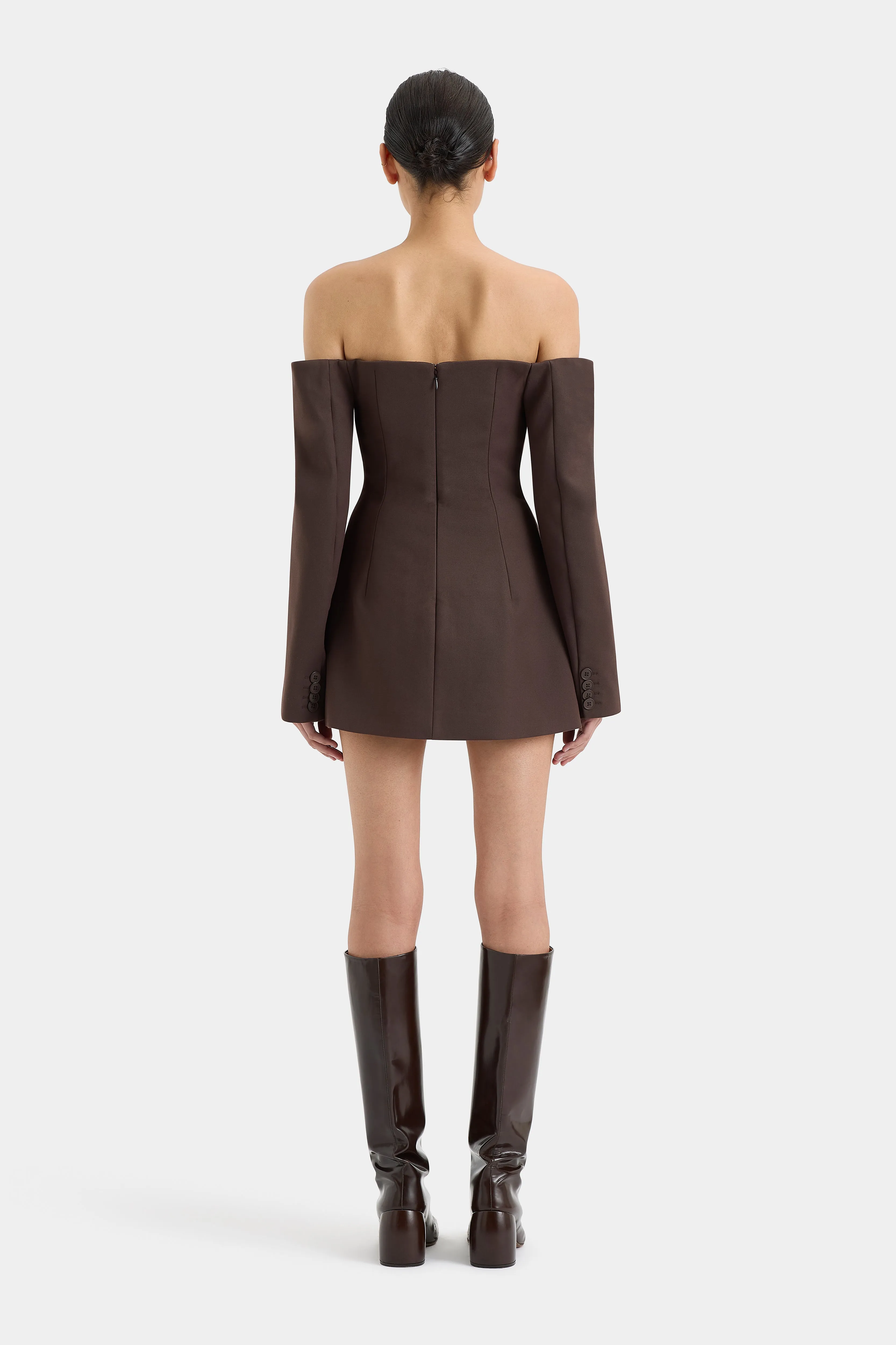 Sandrine Tailored Mini Dress sold by SIR the label product image thumbnail 2