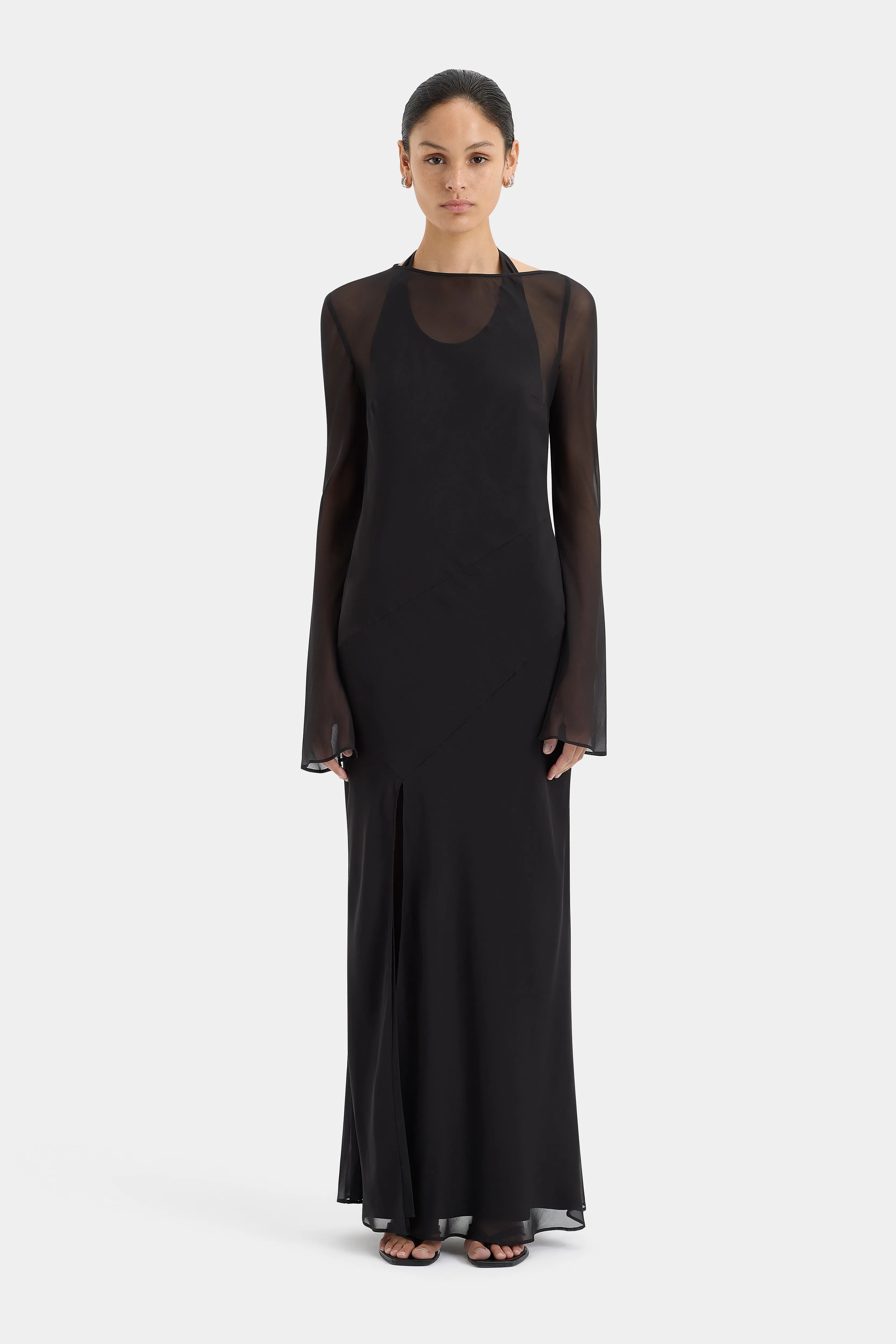 Strobe Long Sleeve Dress sold by SIR the label