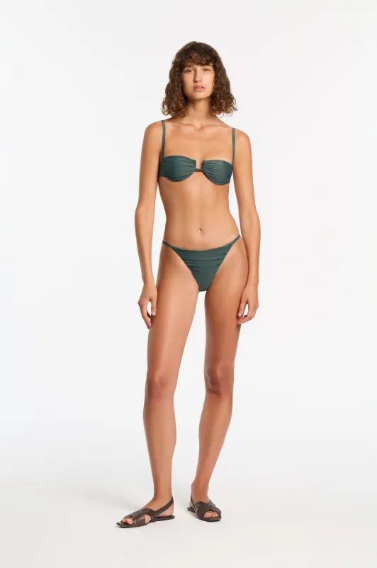 Maxime Gathered Bikini Brief sold by SIR the label
