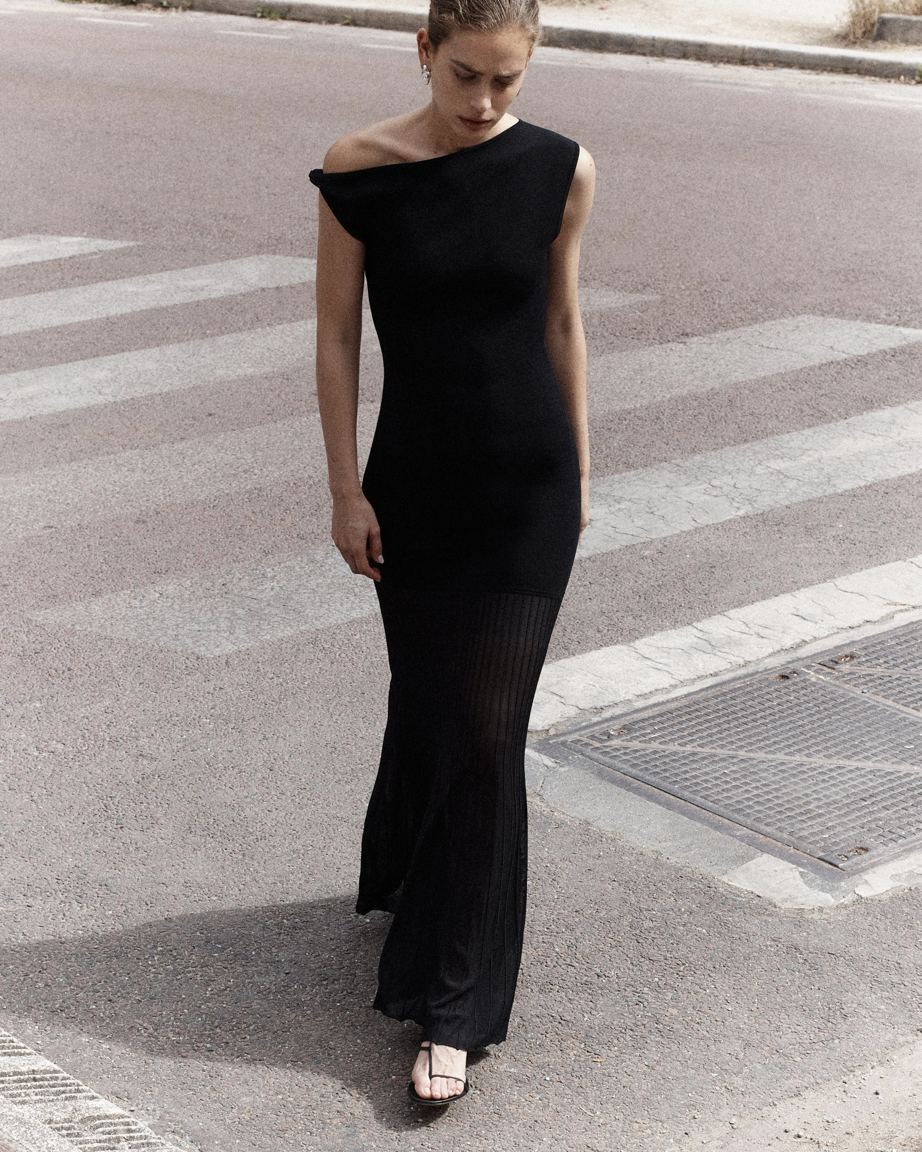 Indigo Twist Dress sold by SIR the label product image thumbnail 2