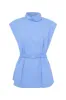 Nouveaux Collared Top sold by SIR the label